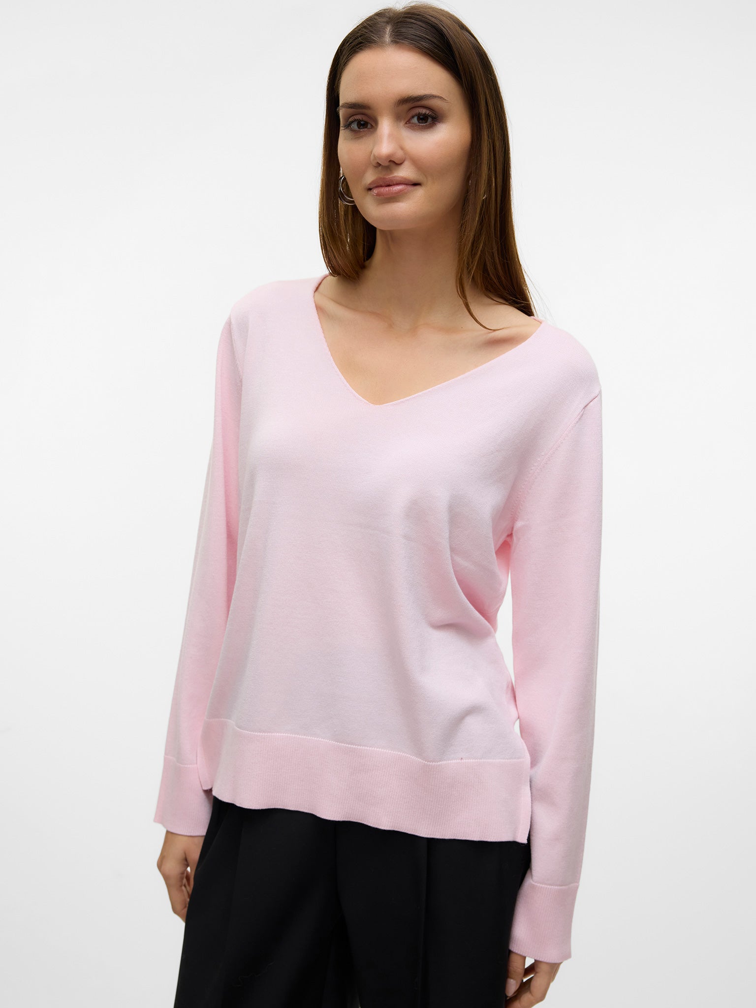 Γυναικεία μπλούζα VMSILJE LS V-NECK PULLOVER GA NOOS 10320451 | 10320451