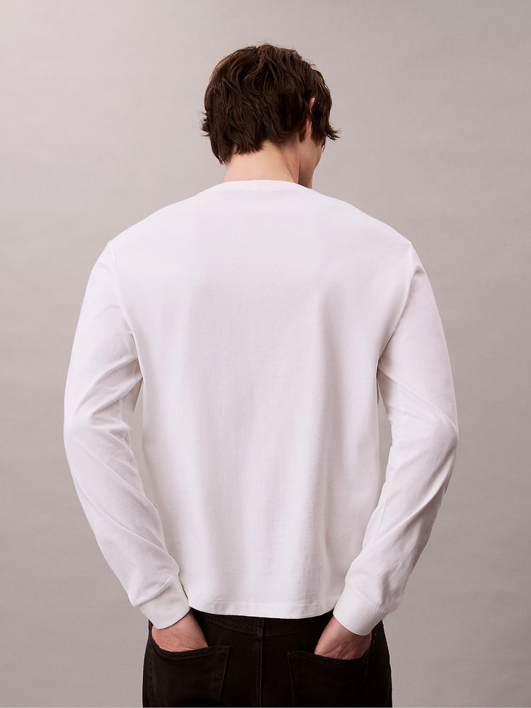 Ανδρική μπλούζα μακό LS EASY MONOGRAM TEE LV04RD247GYAF | LV04RD247GYAF