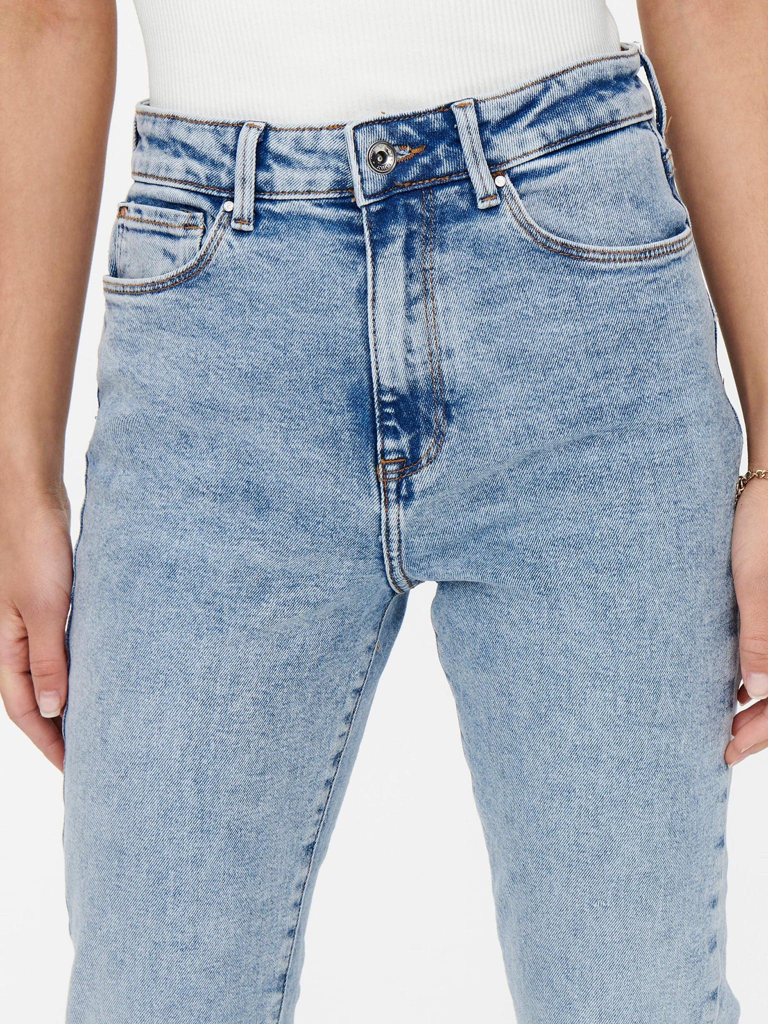 Γυναικείο παντελόνι τζιν ONLEMILY STRETCH HW ST AK DNM 15248715 | 15248715