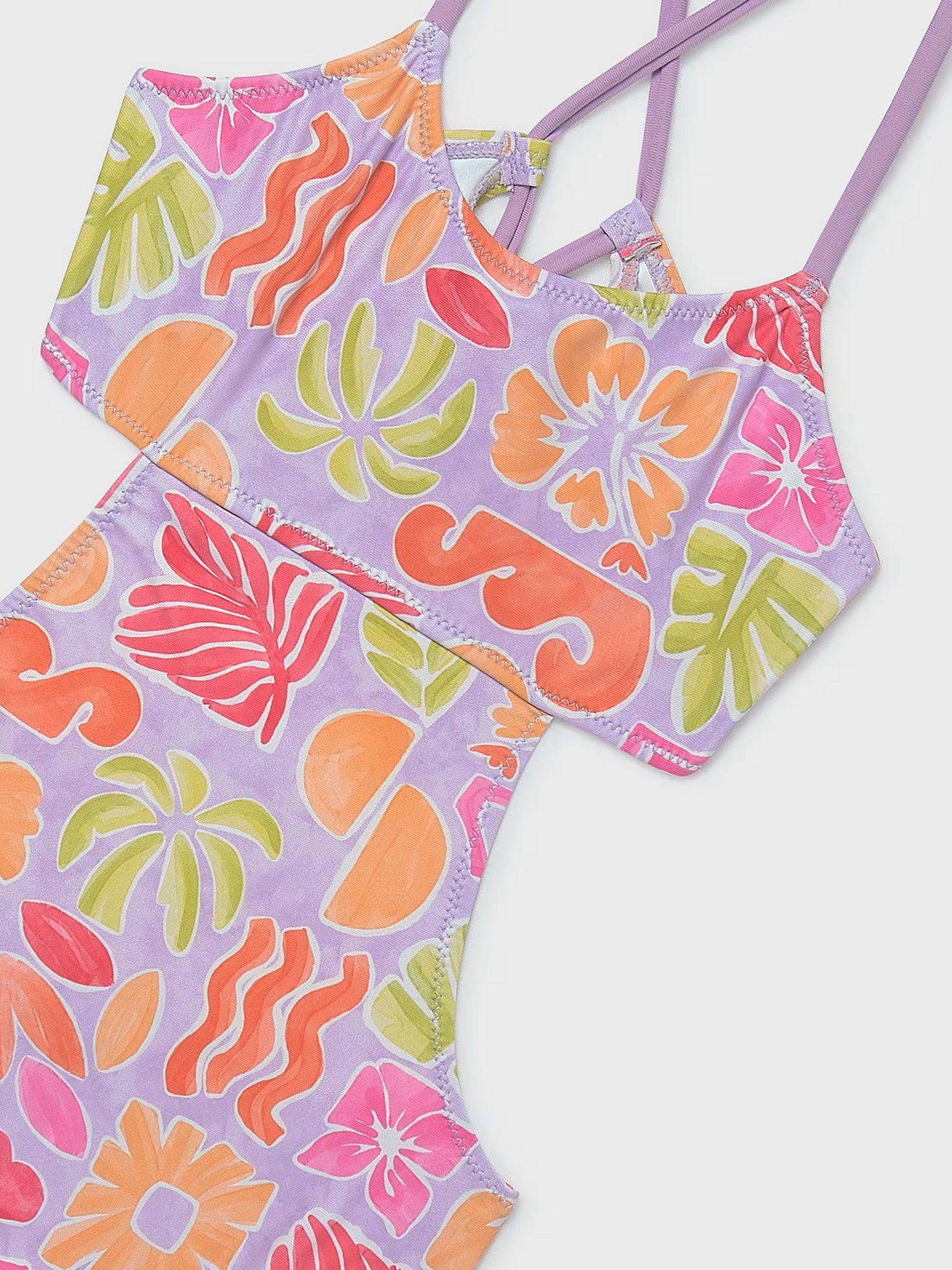 Εφηβικό ολόσωμο μαγιό σταμπωτό | 26-06777-035