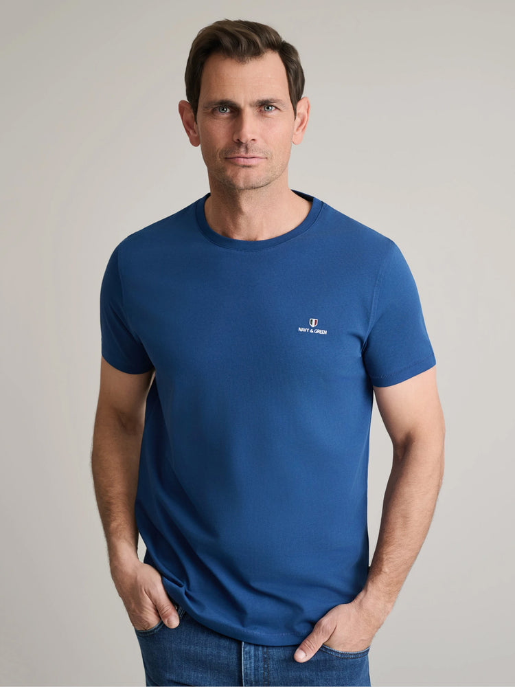 Ανδρικό t-shirt atlantic blue 24MO.001/P.3 | 24MO.001/P.3