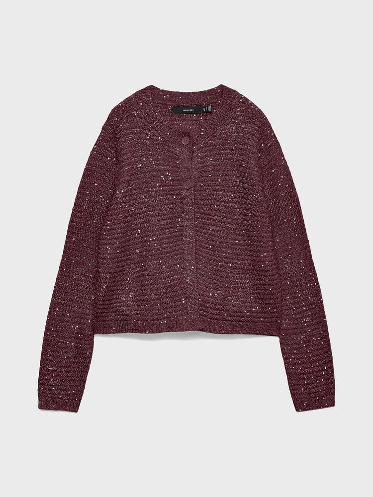 Γυναικεία ζακέτα πλεκτή VMLEILANI STITCH LS O-NECK CARDIGAN 10336576 | 10336576