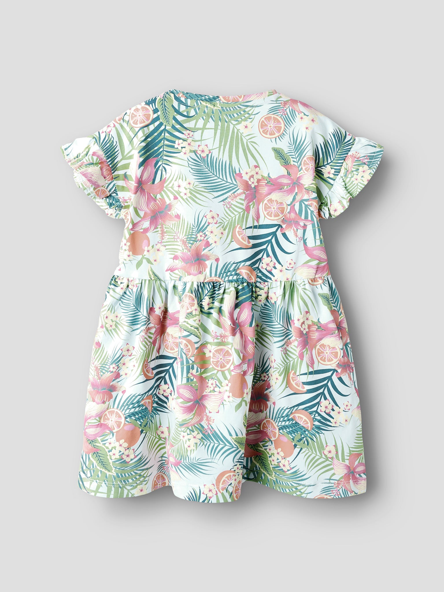 Παιδικό φόρεμα σχεδιαστικό (delicate blue) NMFJUNNI SS DRESS BOX 13251508 | 13251508