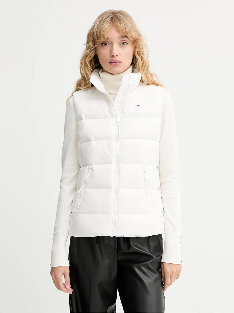 Γυναικείο γιλέκο puffer TJW SLIM ZIP PRINT DOWN VEST DW0DW21622YBL | DW0DW21622YBL