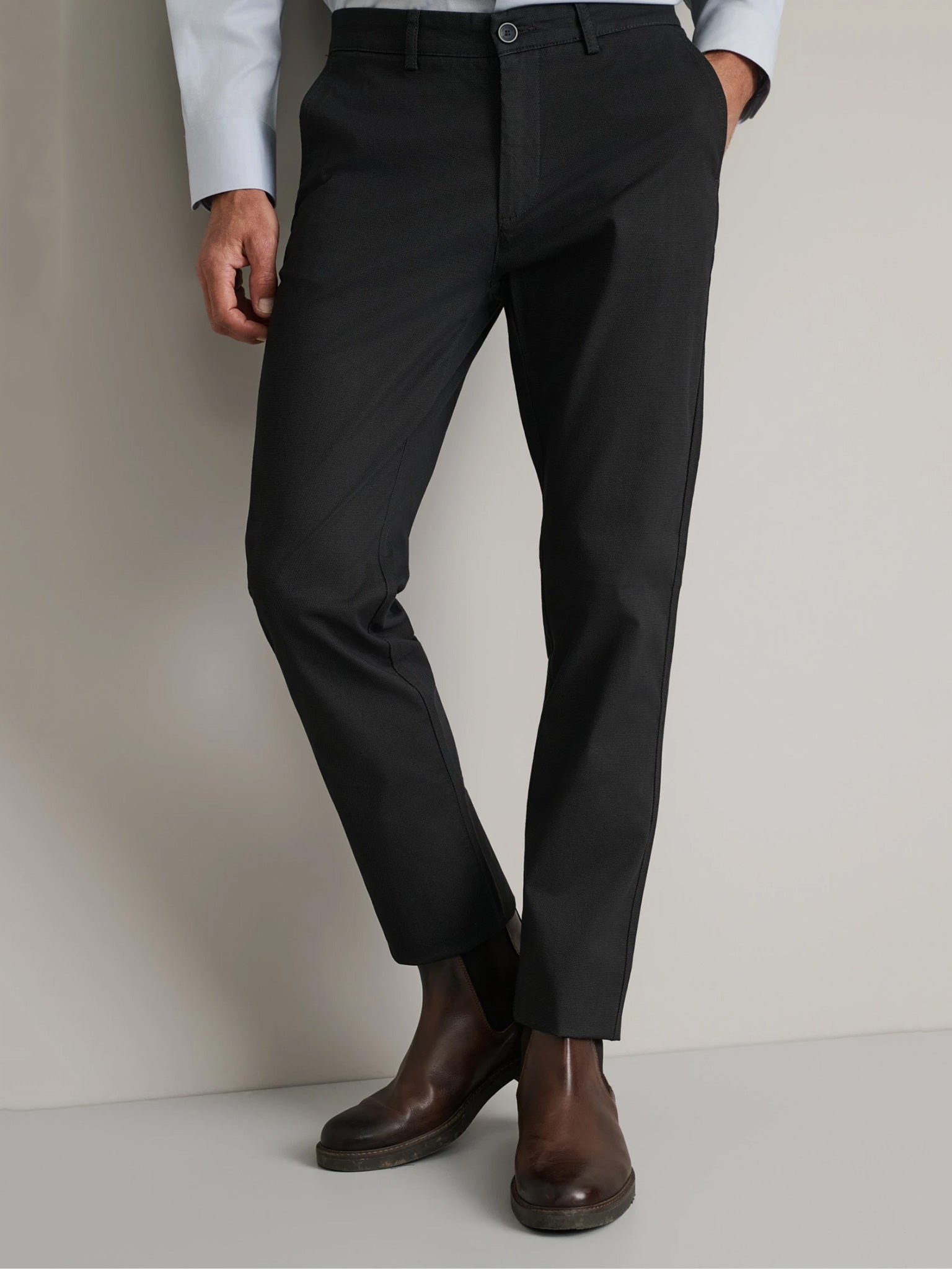 Ανδρικό παντελόνι chinos DK Grey 24AG.1003MFA/195 | 24AG.1003MFA/195