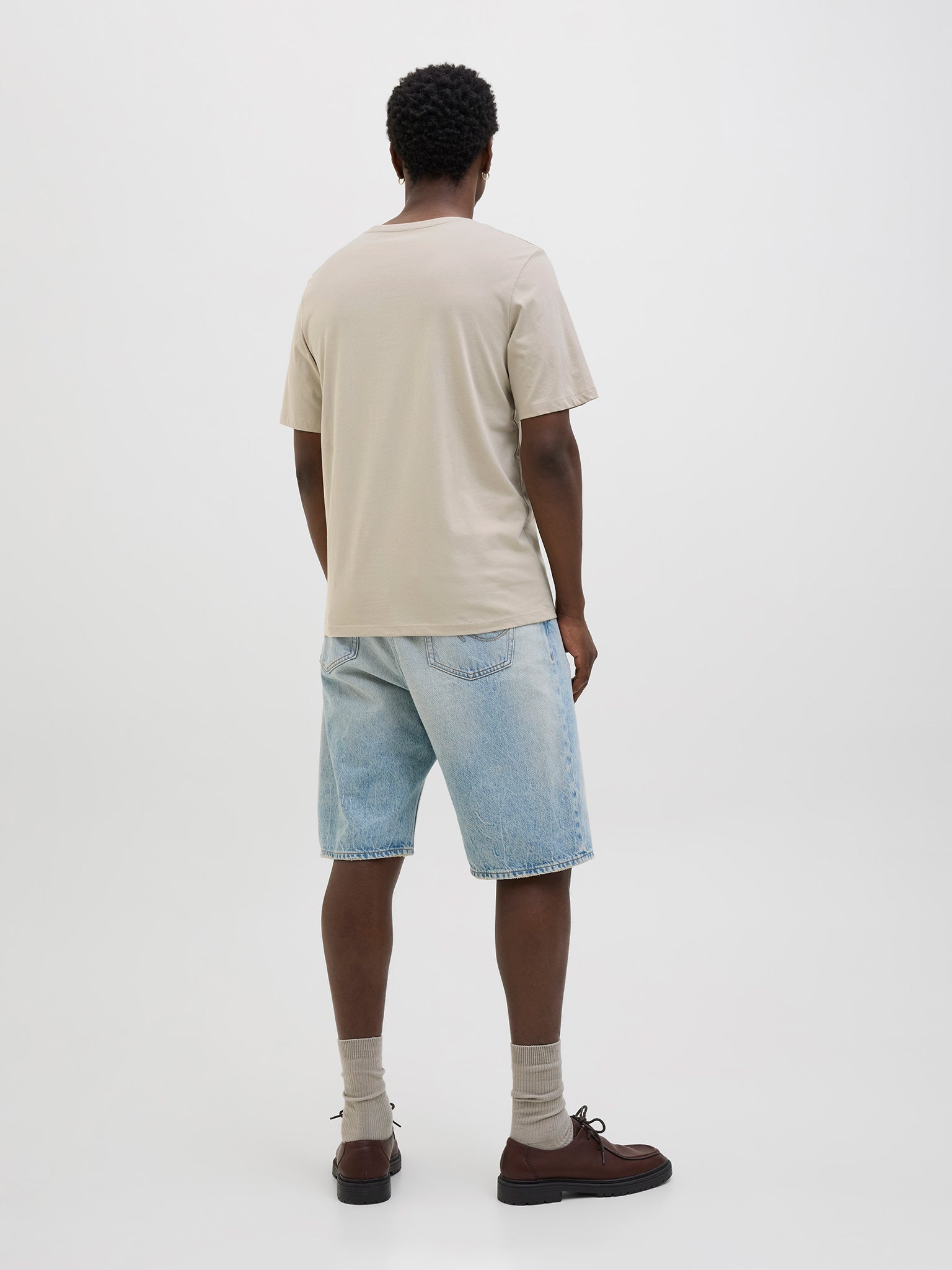 Ανδρικό t-shirt JJHAWAII SHAPE TEE SS CREW NECK 12269324 | 12269324