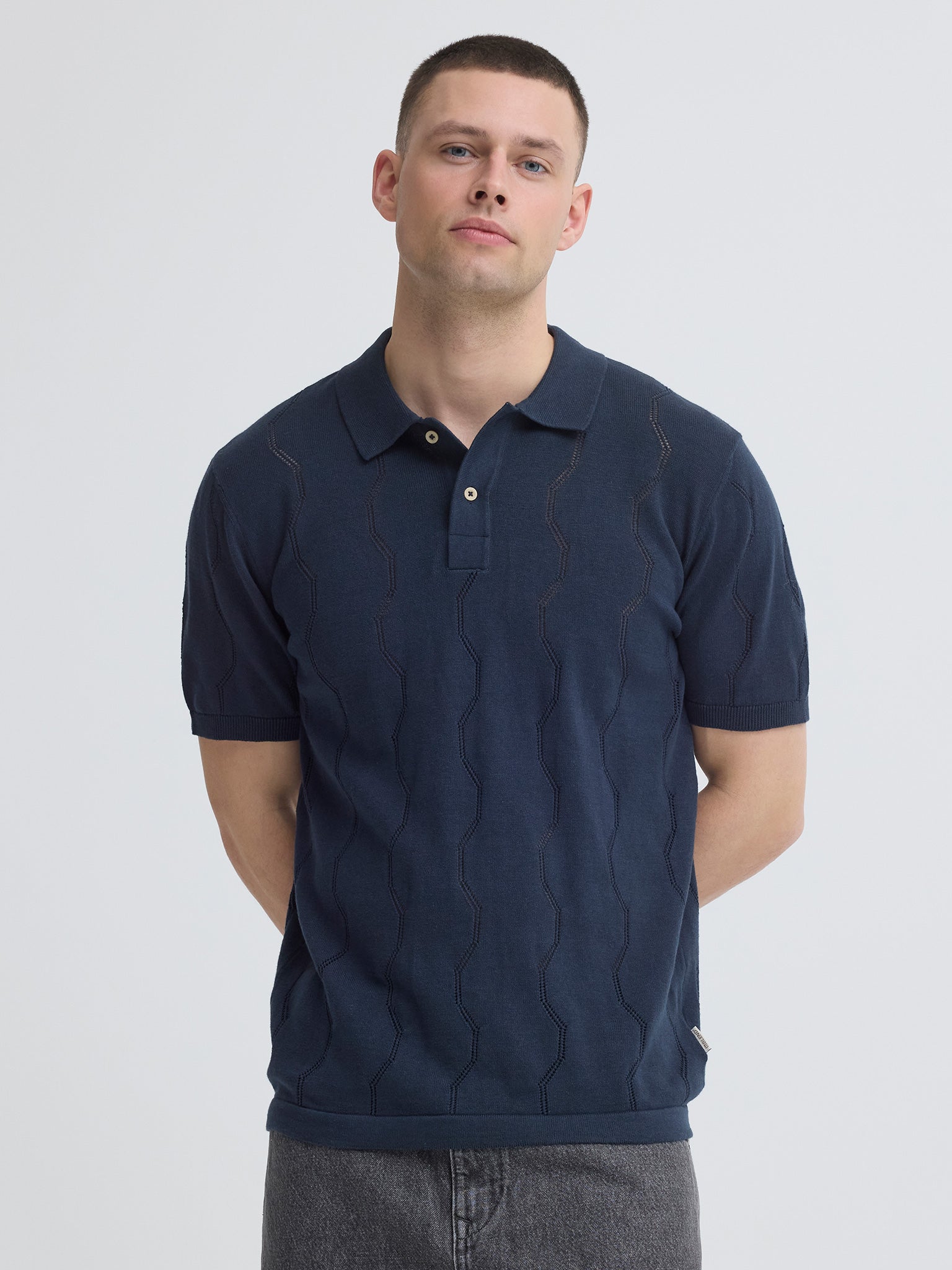 Ανδρικό polo πλεκτό BHDURAN KNIT POLO 20720742 | 20720742