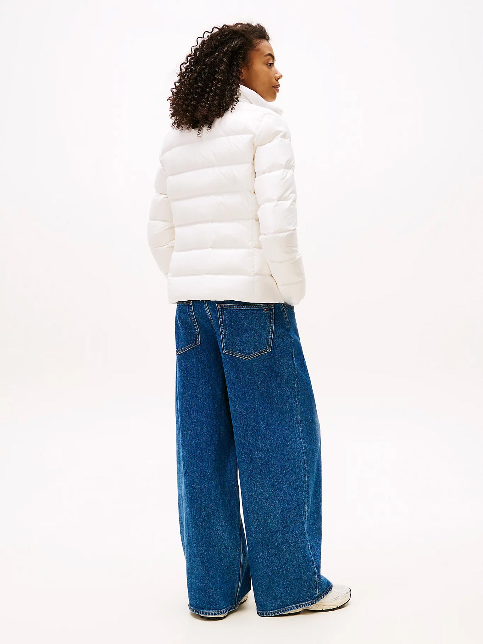 Γυναικείο μπουφάν TJW SLIM ZIP PRINT DOWN JACKET DW0DW21618YBL | DW0DW21618YBL