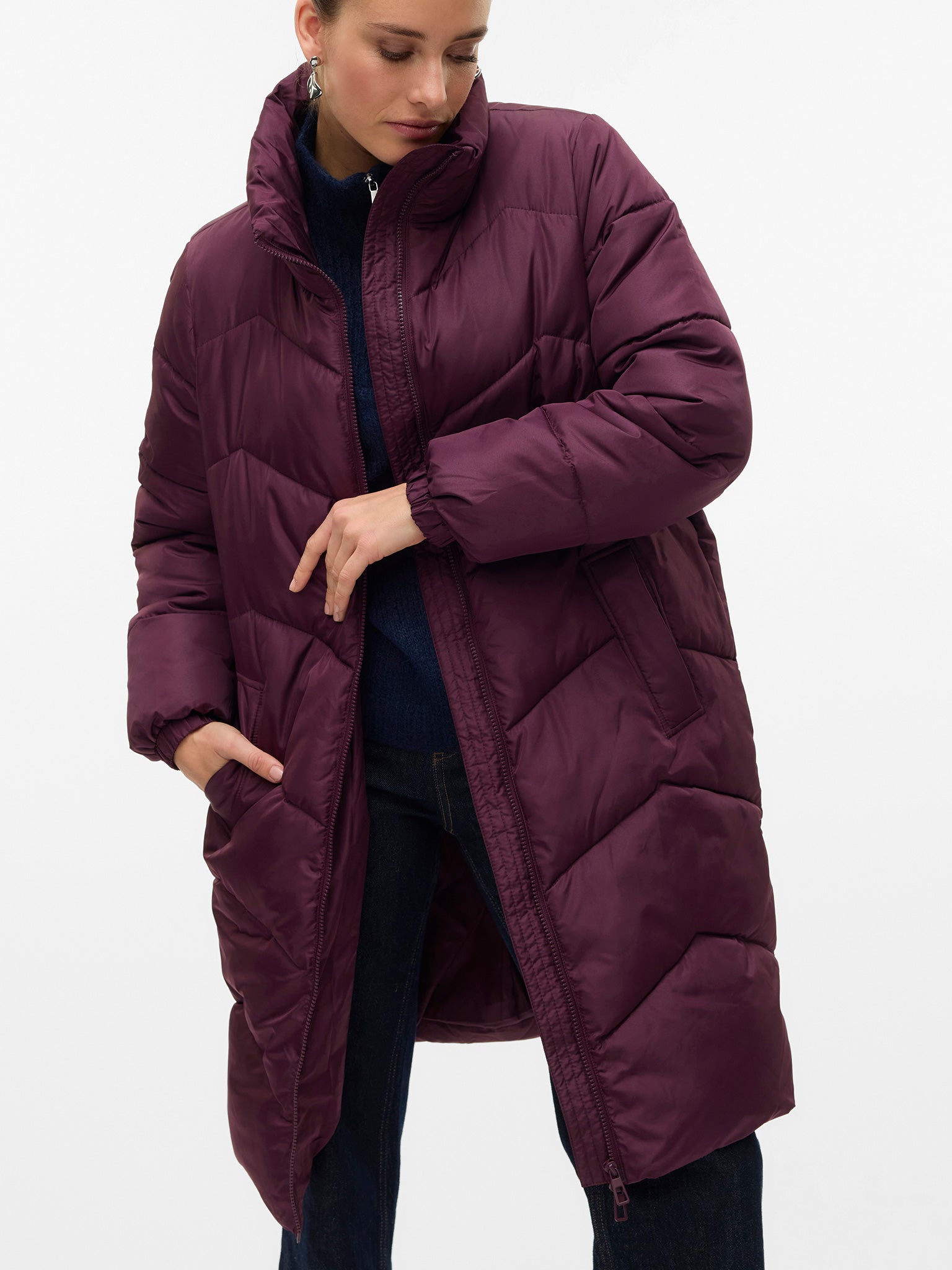 Γυναικείο μπουφάν μακρύ VMLIGARIO COAT 10309840 | 10309840