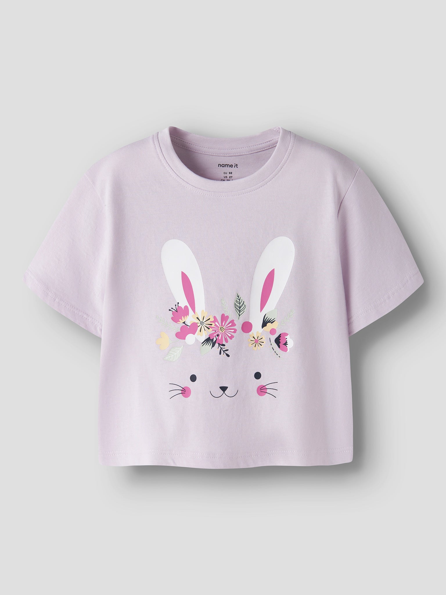 Παιδική μπλούζα Bunny NMFVILINSE SS NREG SHORT TOP 13228157 | 13228157