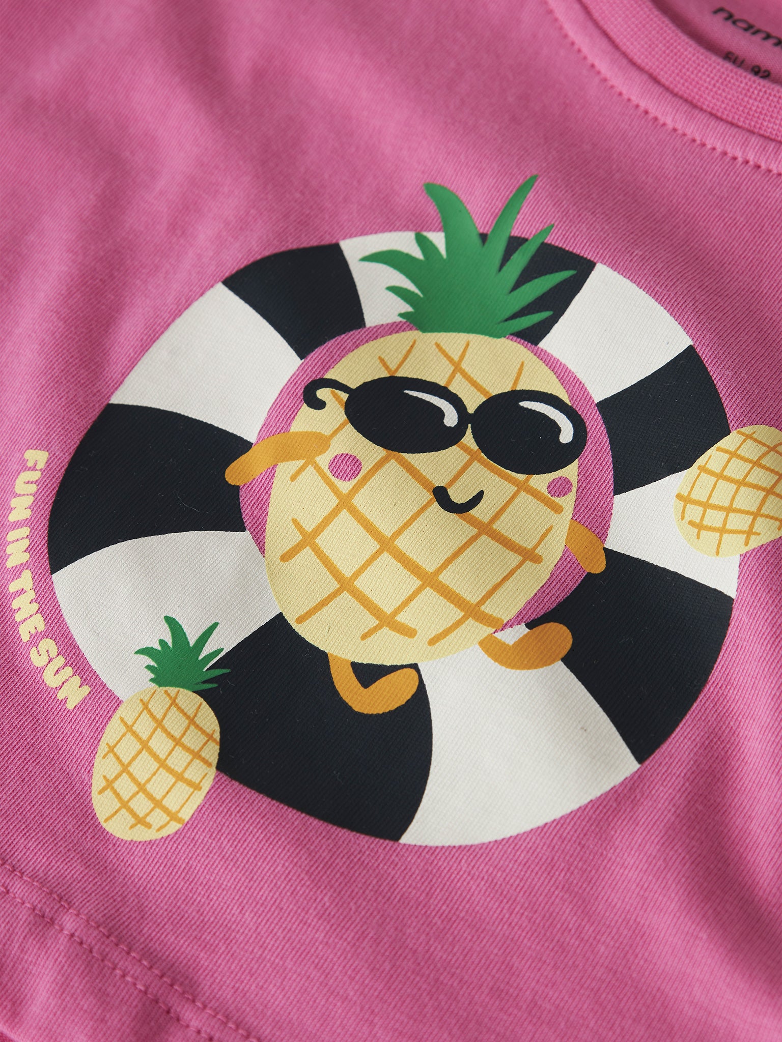 Παιδική μπλούζα crop Pineapple NMFVILMA CAPSL CROP TOP 13228148 | 13228148
