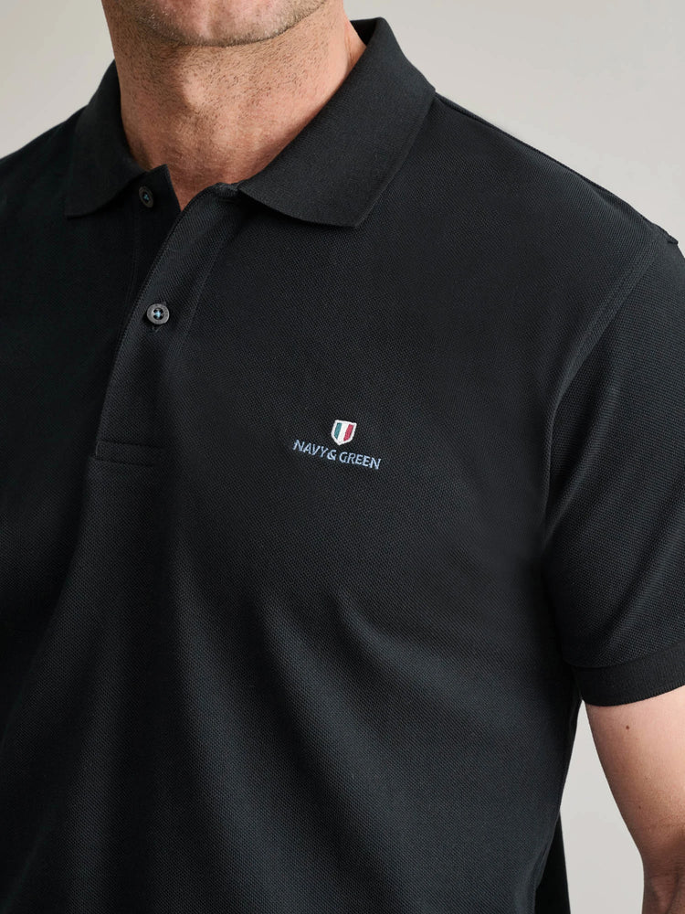 Ανδρικό polo black 24GE.300.9 | 24GE.300.9