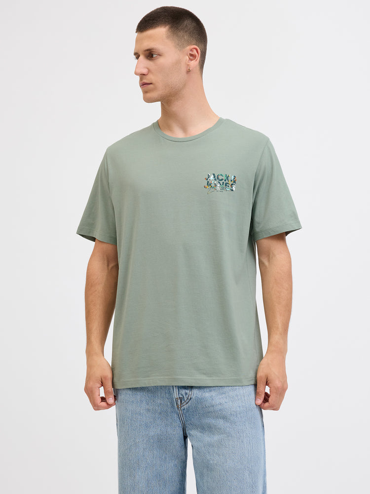 Ανδρικό t-shirt JJGEPLAS TEE SS CREW NECK LN 12278523 | 12278523