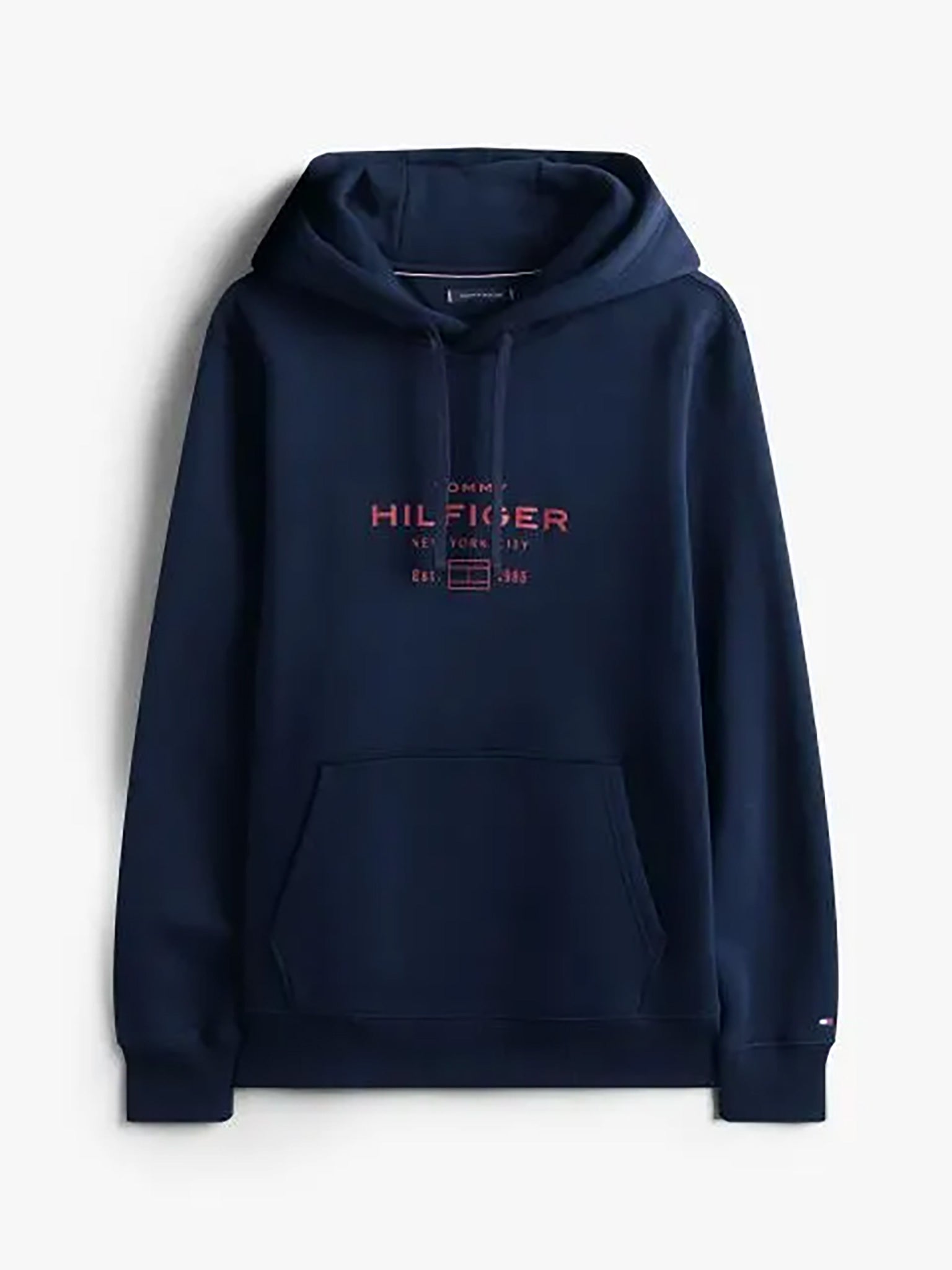 Ανδρική μπλούζα φούτερ OVAL GRAPHIC HOODIE MW0MW40864DW5 | MW0MW40864DW5