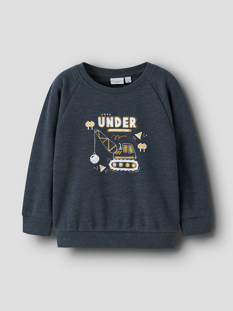 Παιδική μπλούζα φούτερ NMMVION LS NREG SWEAT UNB 13246348 | 13246348