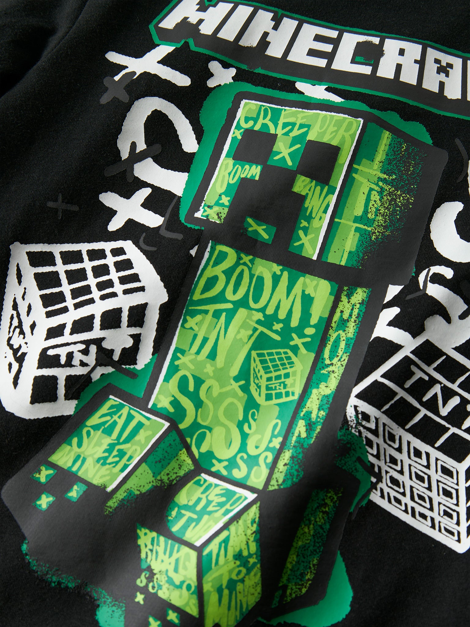 Εφηβική μπλούζα NKMDI MINECRAFT SS NREG TOP BOX NOOS 13252214 | 13252214