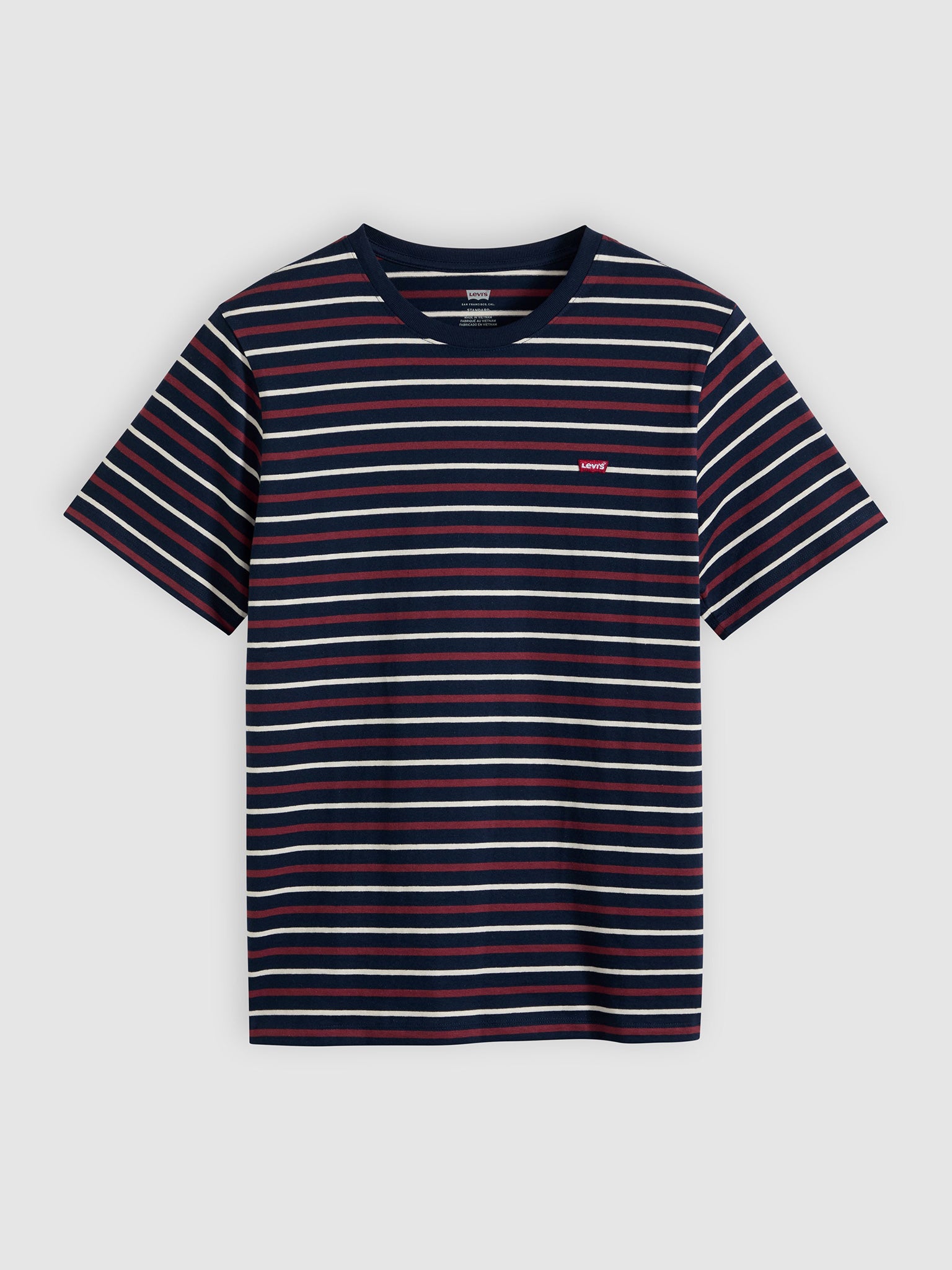 Ανδρικό t-shirt ριγέ 566050302 | 566050302