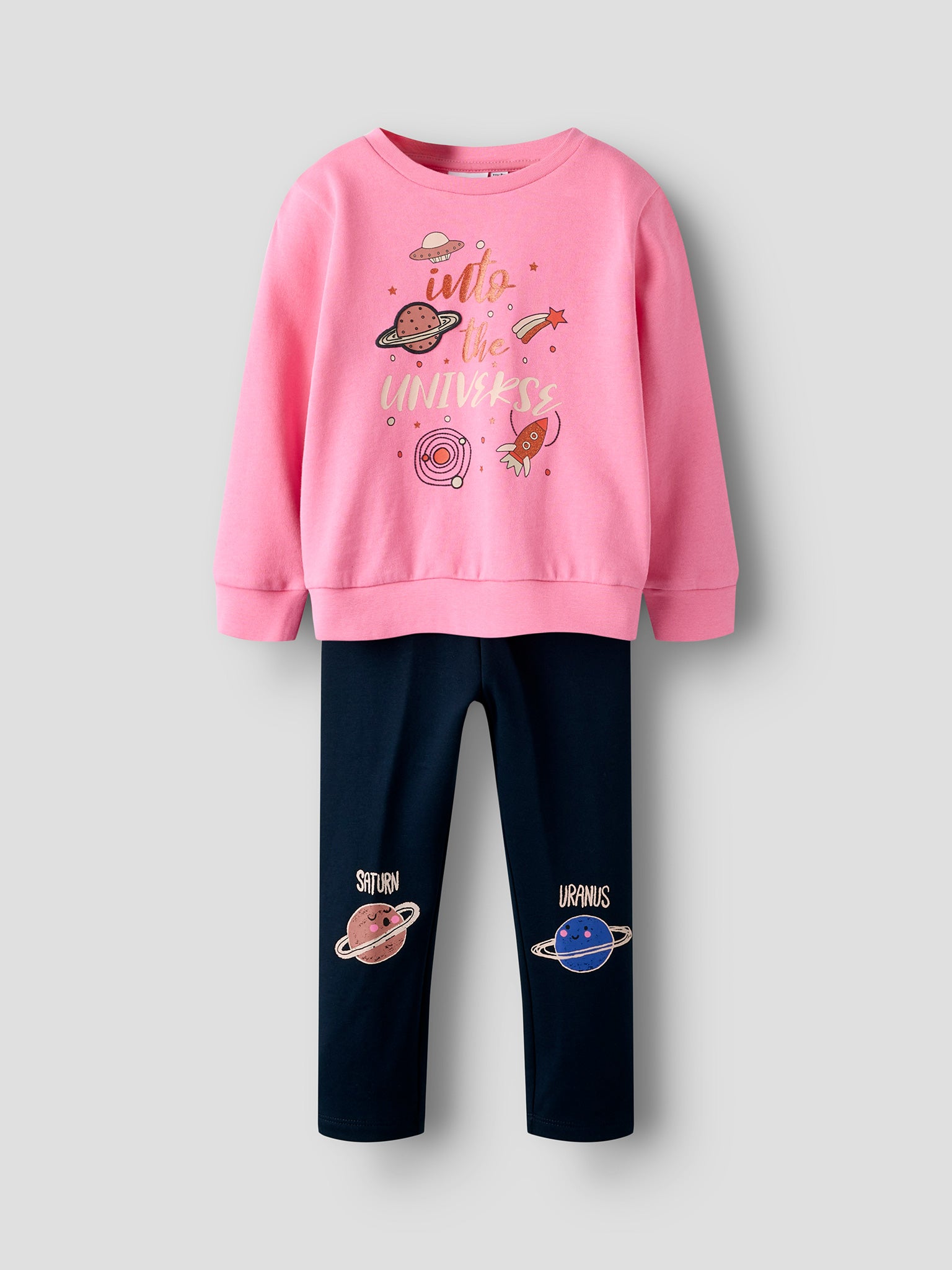 Παιδικό σετ με κολάν μακρύ NMFOLIANA SWEAT SET 13243527 | 13243527