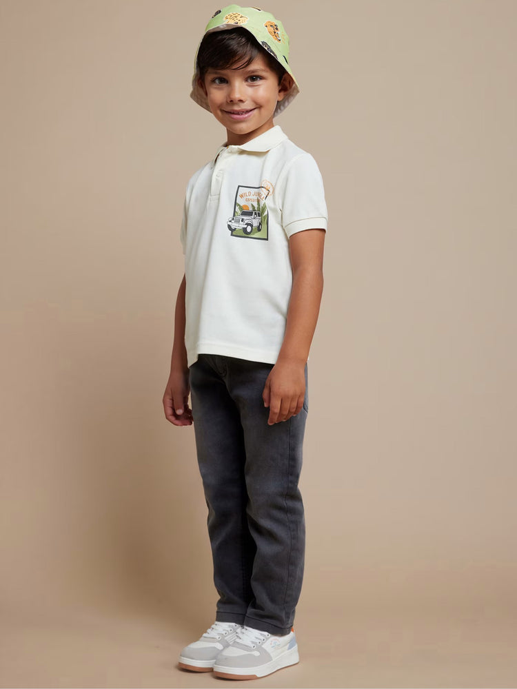 Παιδικό παντελόνι τζιν regular fit Better Cotton 24-00540-096 | 24-00540-096