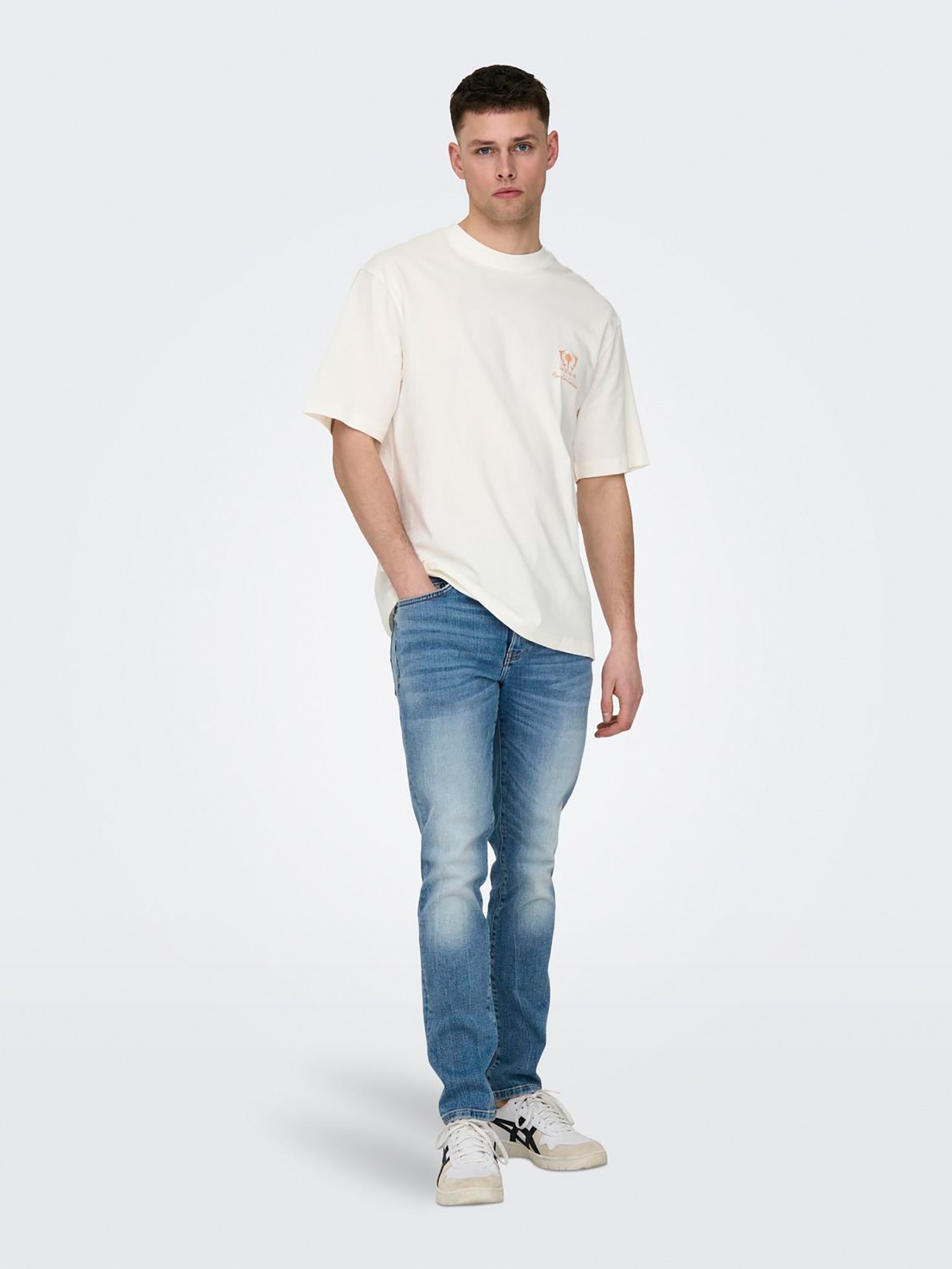 Ανδρικό t-shirt ONSMILO RLX COAST SS TEE 22029482 | 22029482