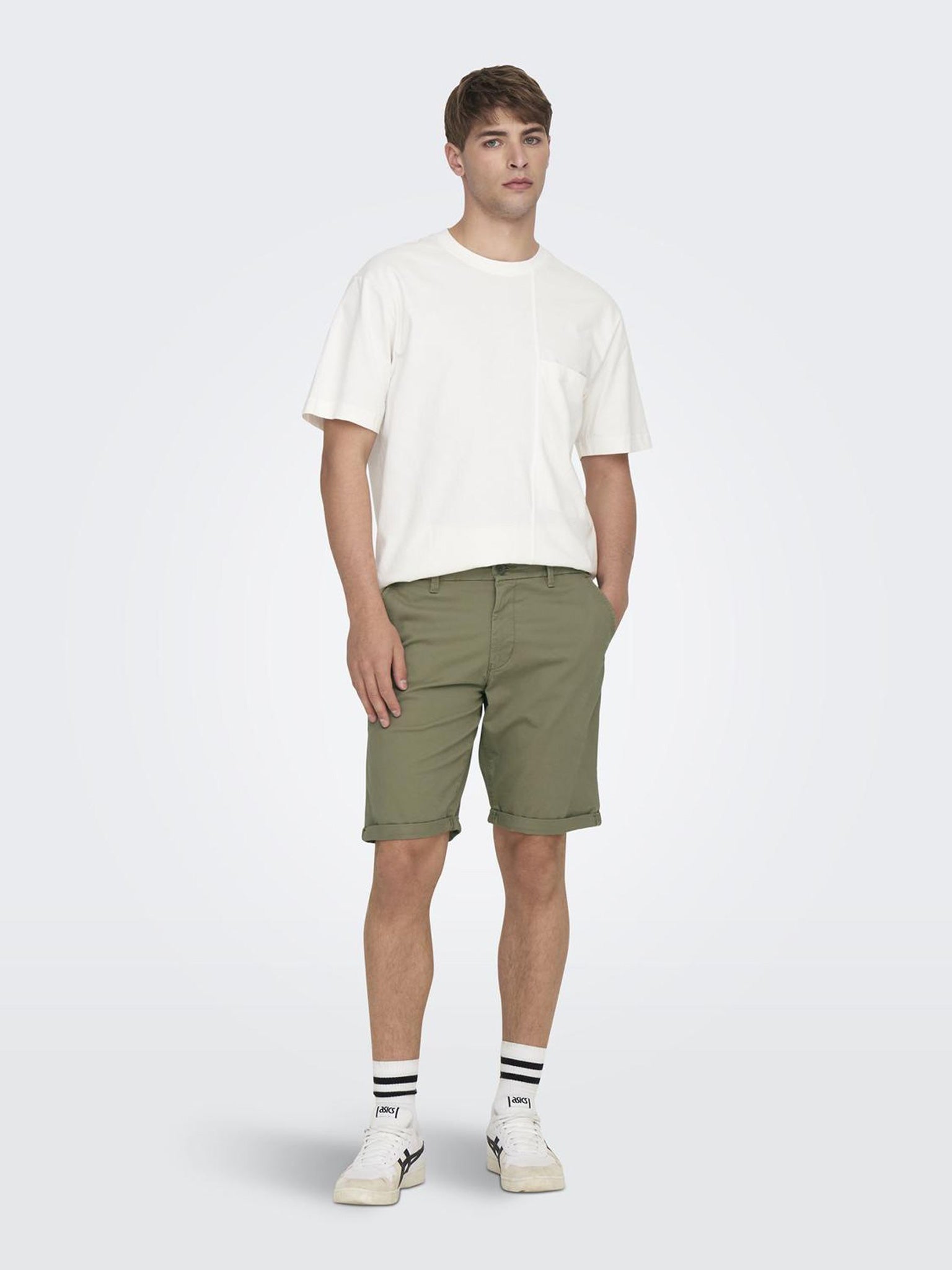 Ανδρική βερμούδα ONSPETER REG TWILL 4481 SHORTS NOOS 22024481 | 22024481