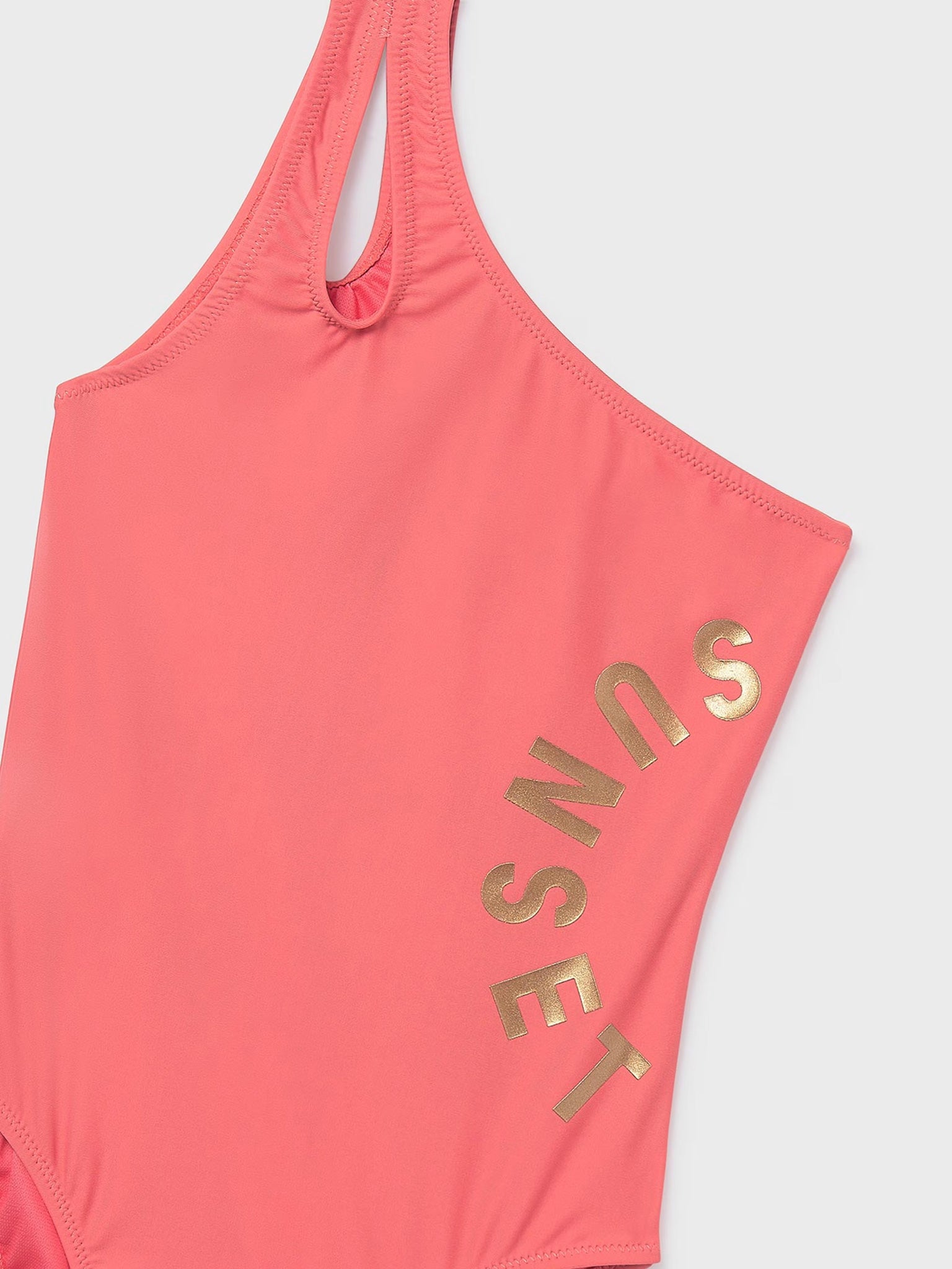 Εφηβικό ολόσωμο μαγιό έξωμο | 26-06778-086