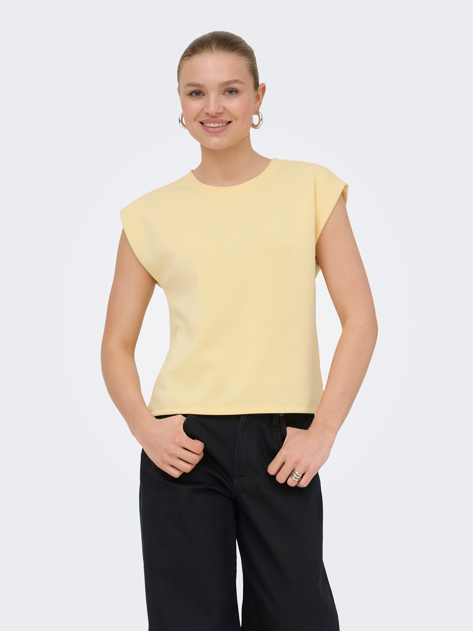 Γυναικεία μπλούζα ONLMAYA S/L BOXY TOP SWT 15376065 | 15376065
