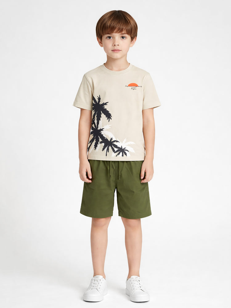 Εφηβικό σύνολο με βερμούδα | 13-226010-0