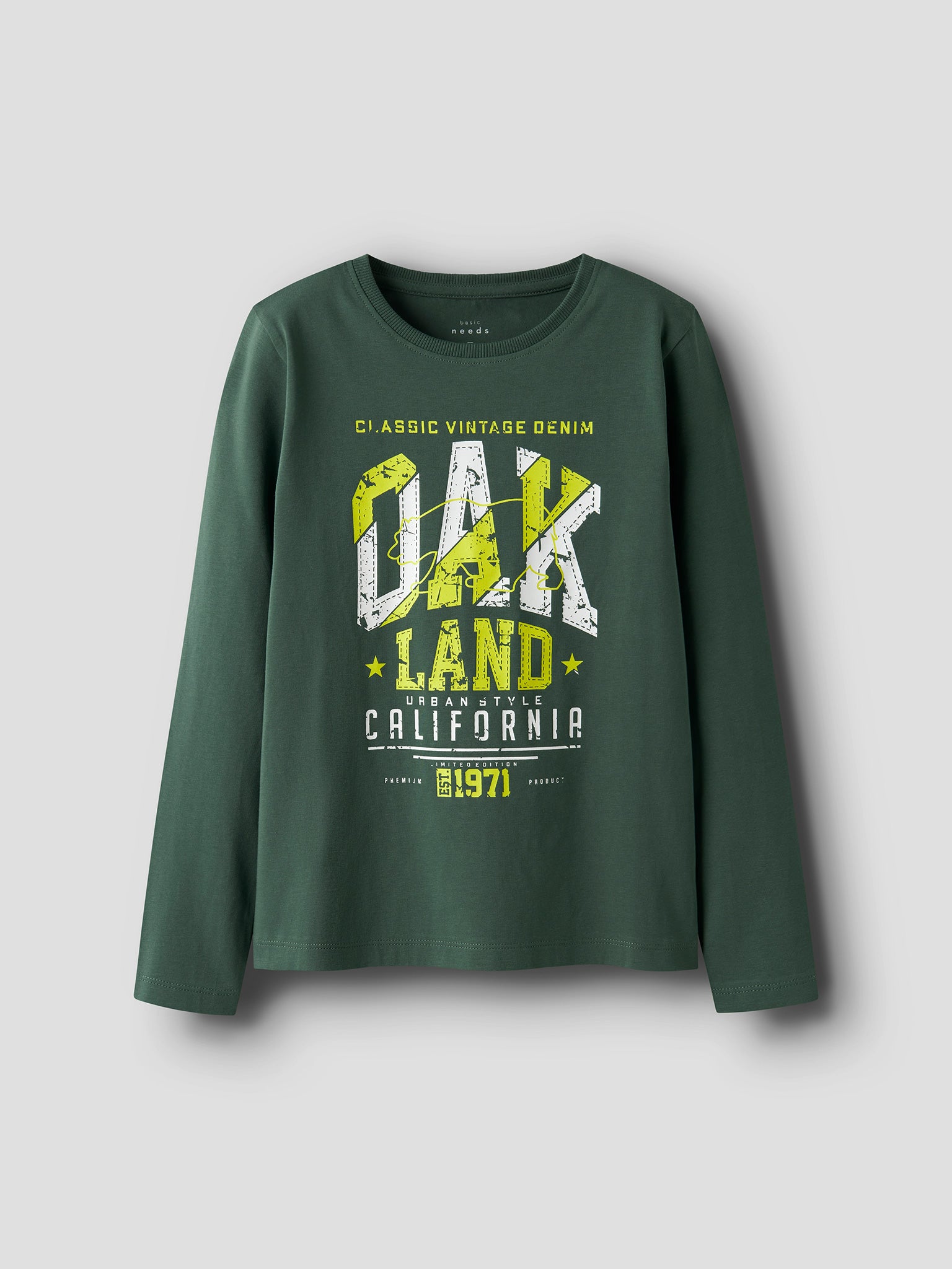 Εφηβική μπλούζα μακό oakland NKMVUX LS TOP 13224969 | 13224969