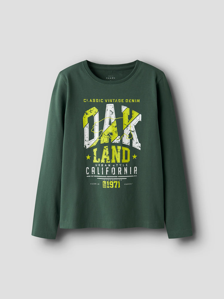 Εφηβική μπλούζα μακό oakland NKMVUX LS TOP 13224969 | 13224969