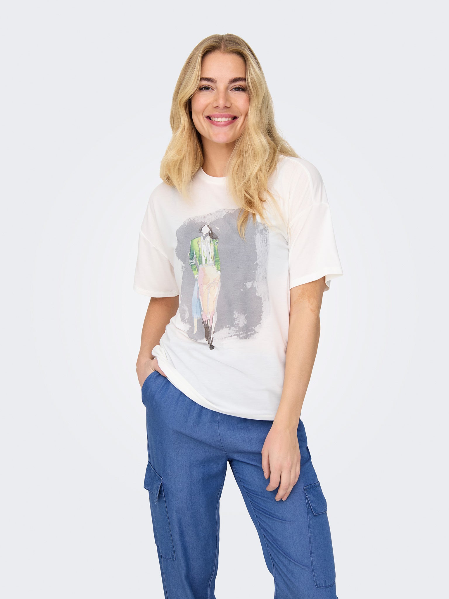 Γυναικείο t-shirt Catwalk ONLMELINA S/S LADIES TOP BOX JRS 15342876 | 15342876