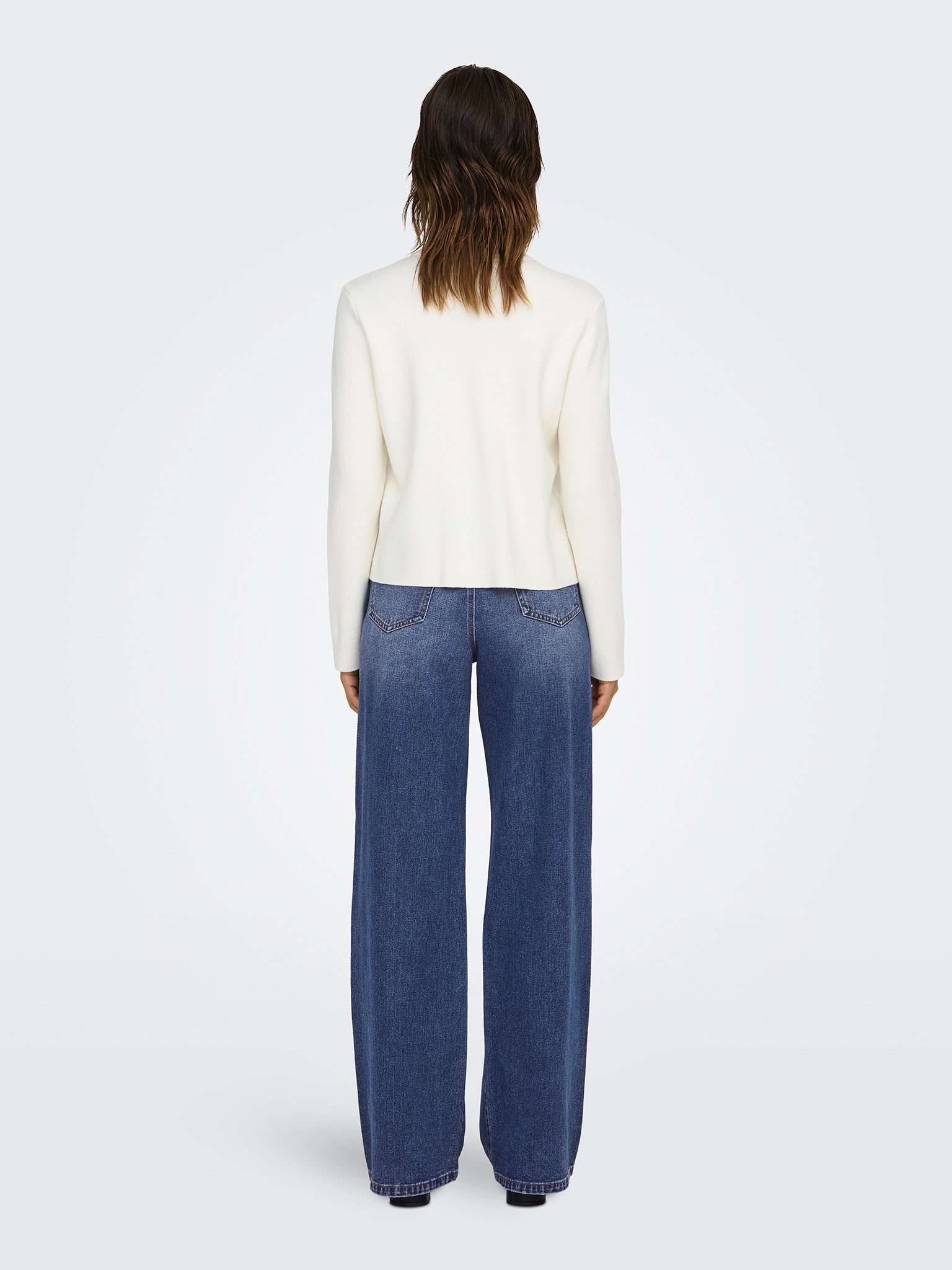 Γυναικείο παντελόνι medium blue ONLHOPE HW WIDE DNM DNM SIJ BOX 15264080 | 15264080