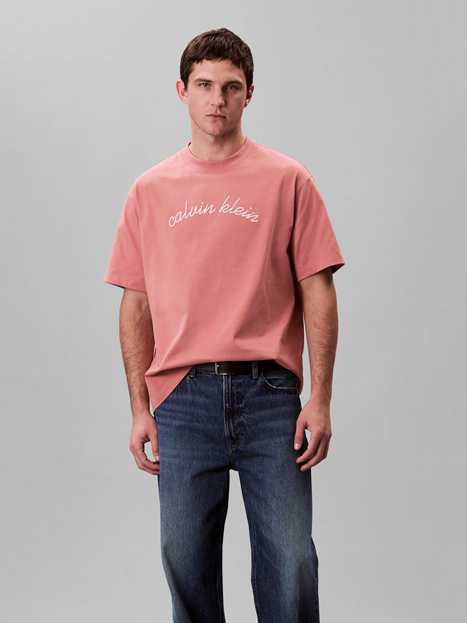 Ανδρικό t-shirt SS CNTR CHN STTCH LV04RC225GNQ | LV04RC225GNQ