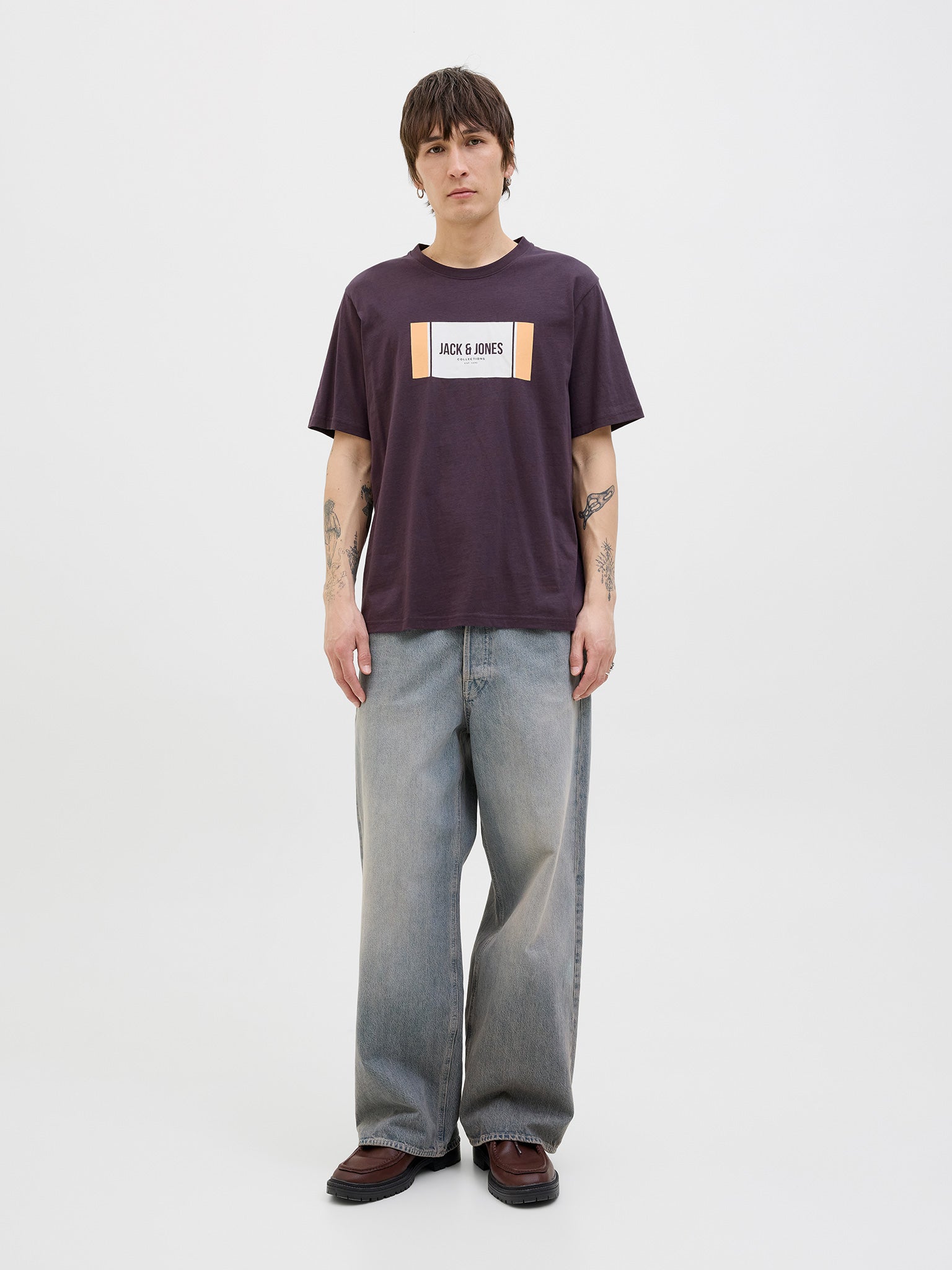 Ανδρικό t-shirt JJHAYATO TEE SS CREW NECK BTS 12278508 | 12278508