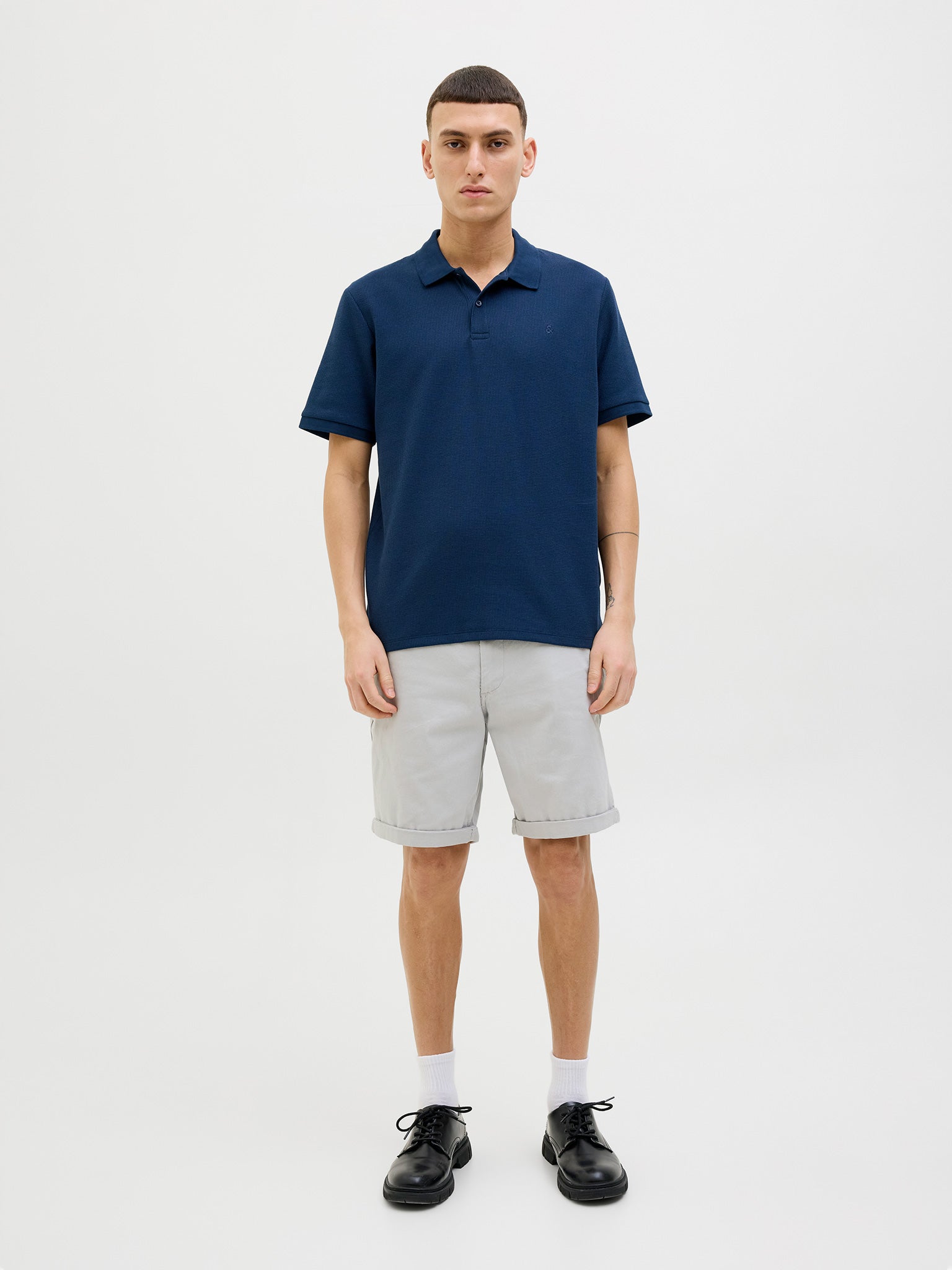 Ανδρικό polo JJEAUSTIN POLO SS NOOS 12268130 | 12268130