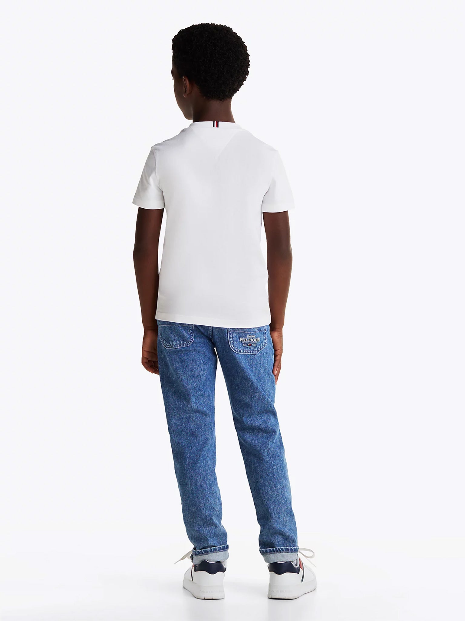 Παιδική μπλούζα WAVING FLAG REG TEE SS KB0KB09350YBR | KB0KB09350YBR