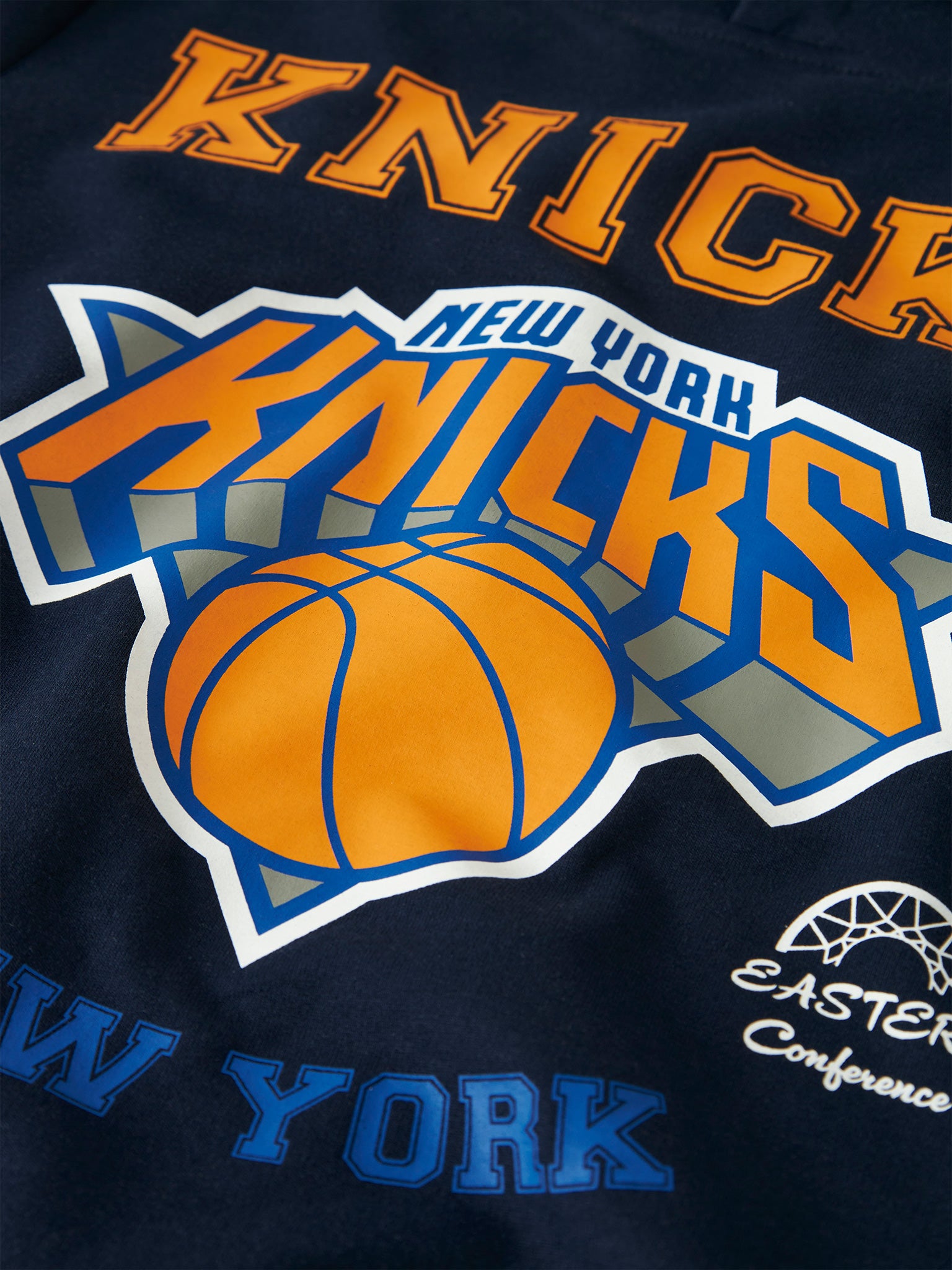 Εφηβική μπλούζα Knicks NKMBAGGE NBA SWEAT WH BRU BOX 13252671 | 13252671