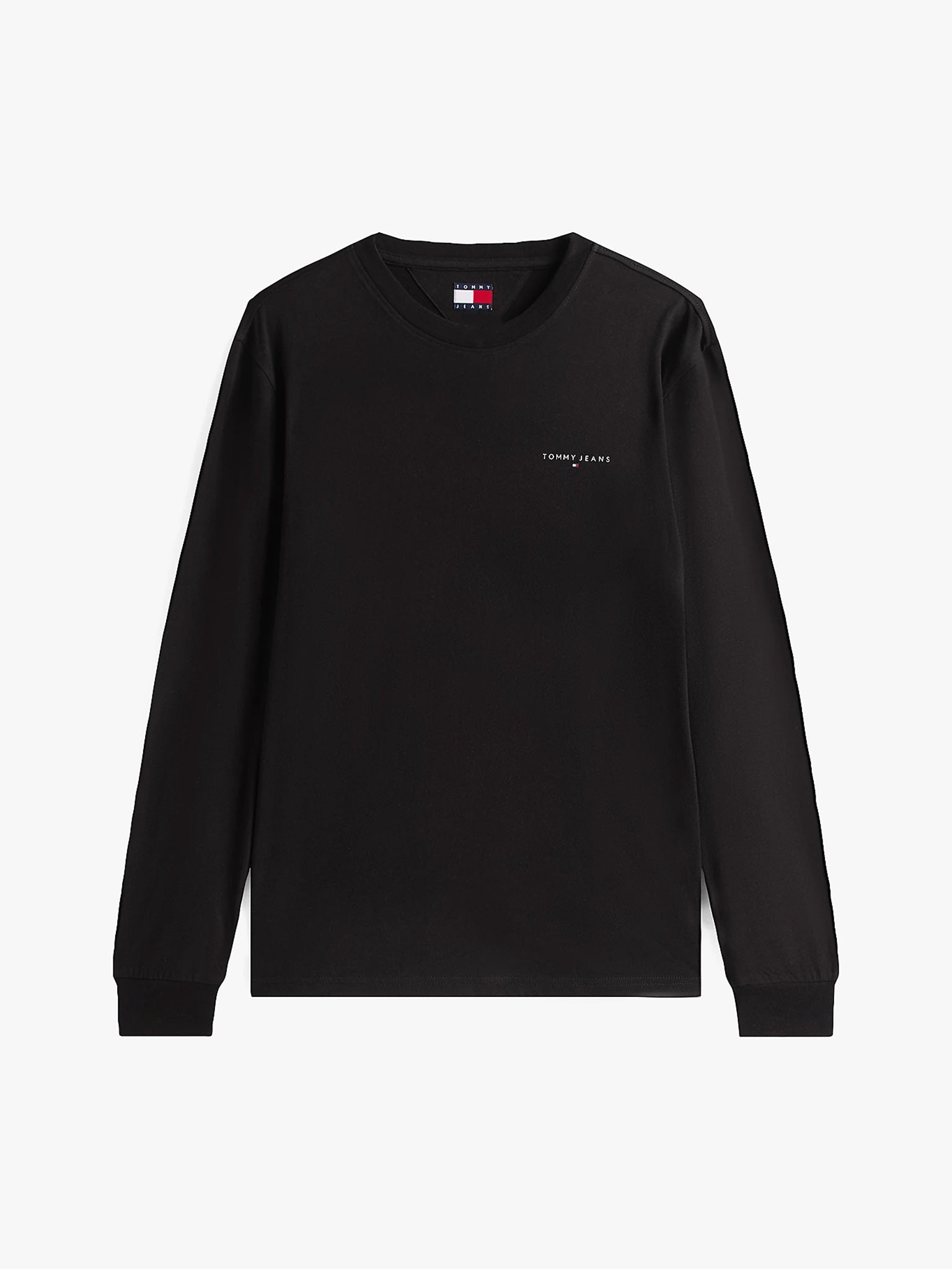 Ανδρική μπλούζα μακό TJM SLIM CHEST LINEAR LS TEE EXT DM0DM21594BDS | DM0DM21594BDS