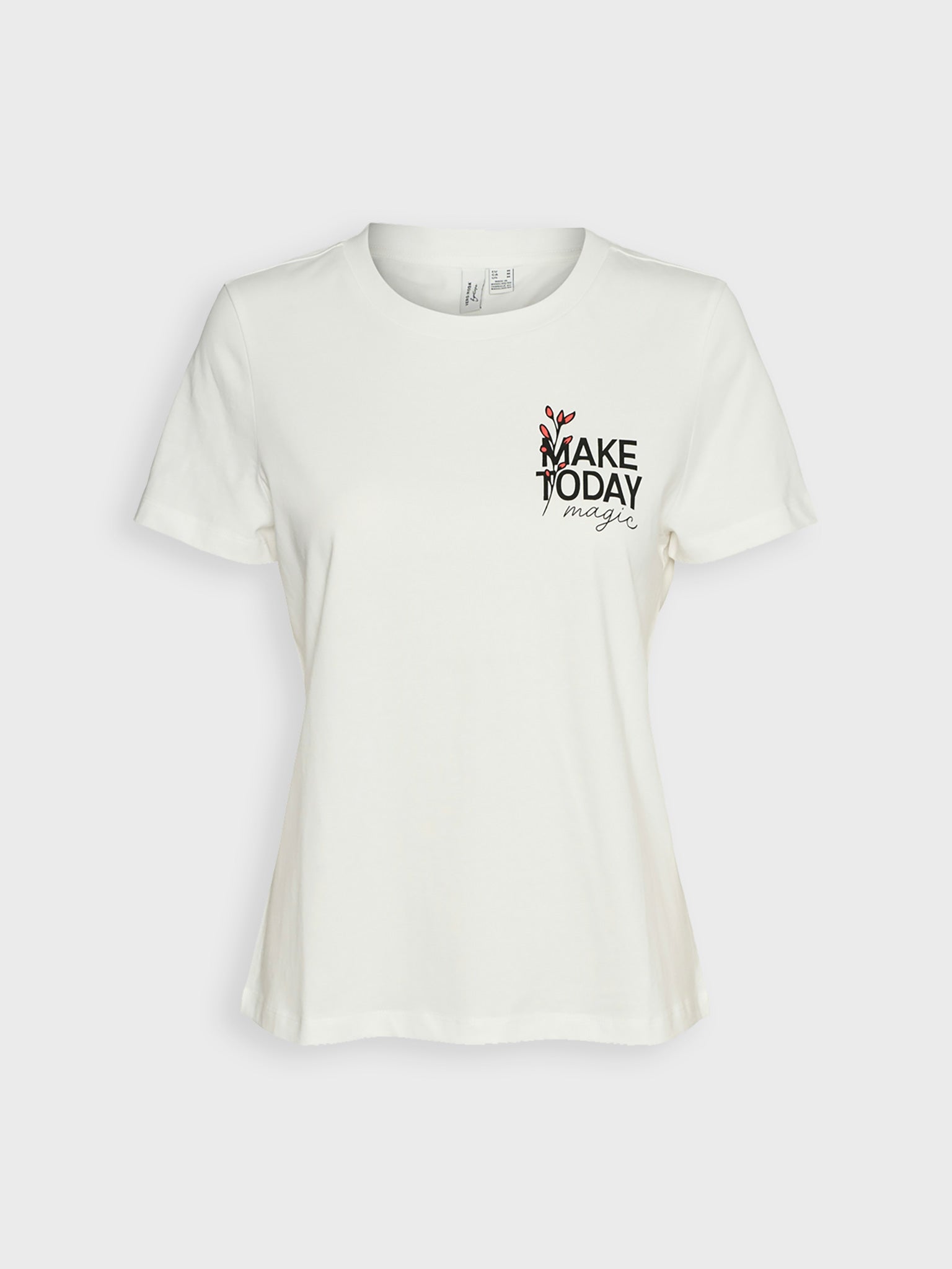 Γυναικείο t-shirt Make today magic VMVIVA S/S O-NECK T-SHIRT JRS BTQ 10322077 | 10322077