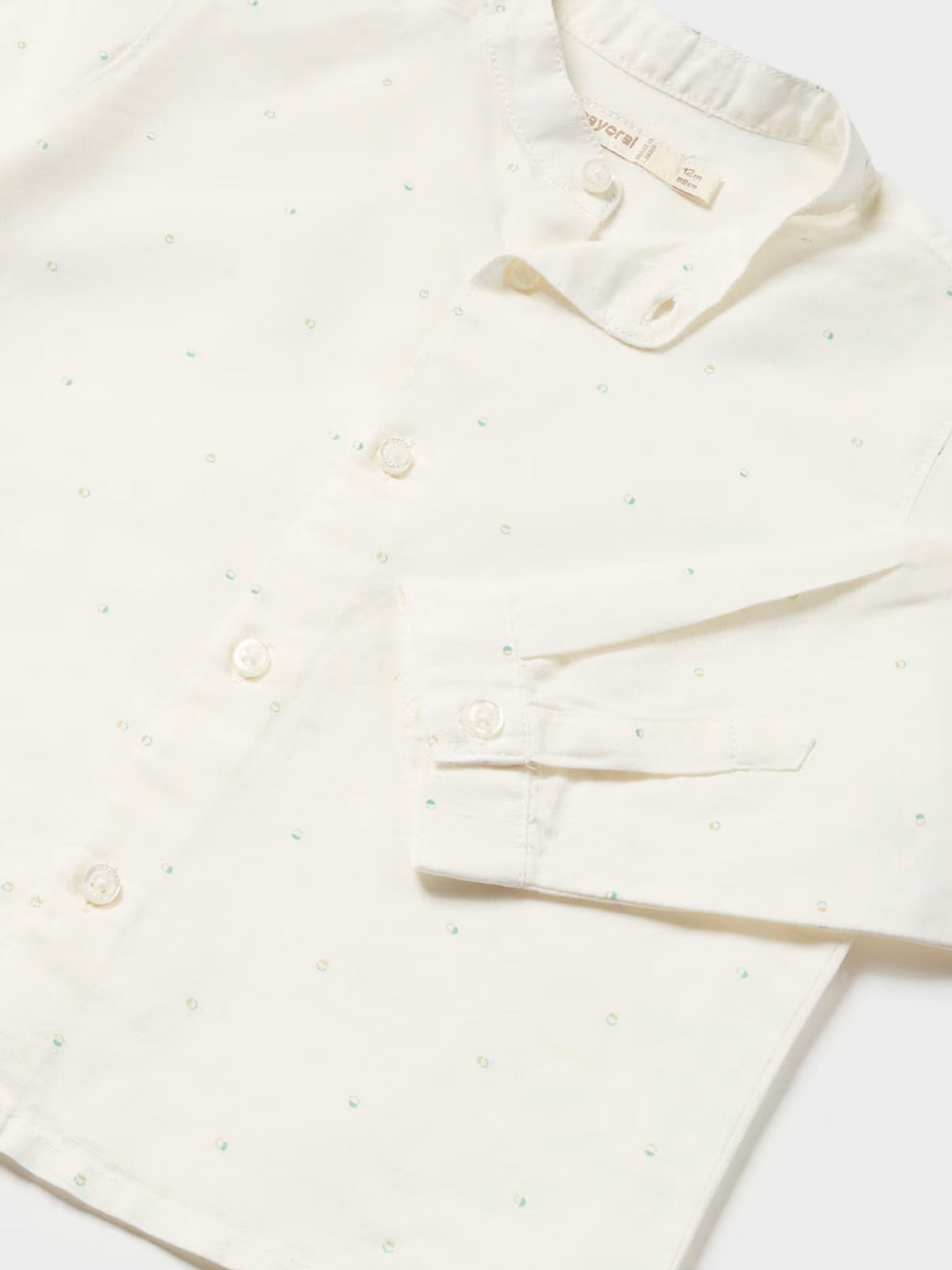 Βρεφικό πουκάμισο μακρυμάνικο λινό 24-01117-092 | 24-01117-092