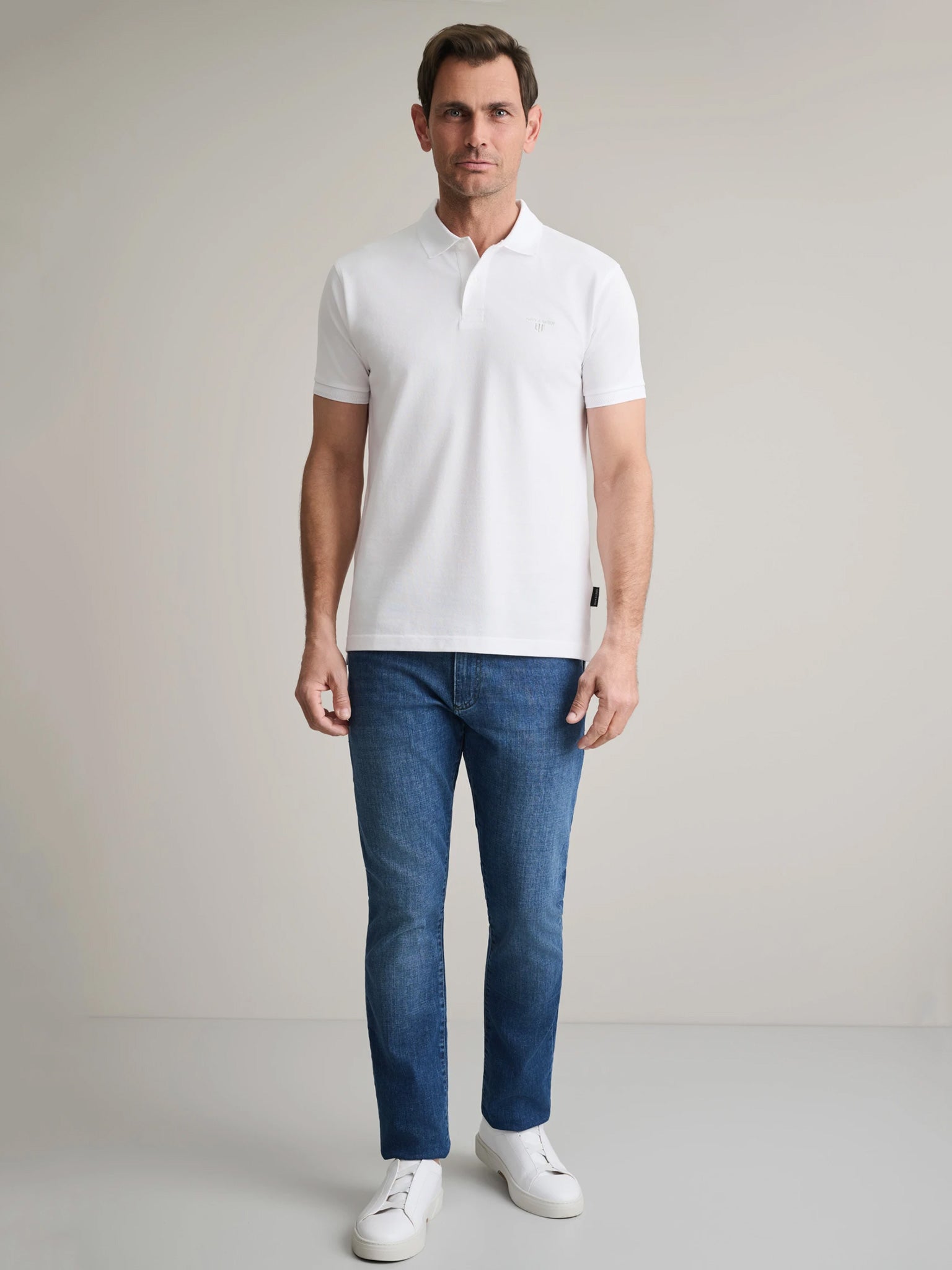 Ανδρικό polo white 24EY.007/PL/YL.2 | 24EY.007/PL/YL.2