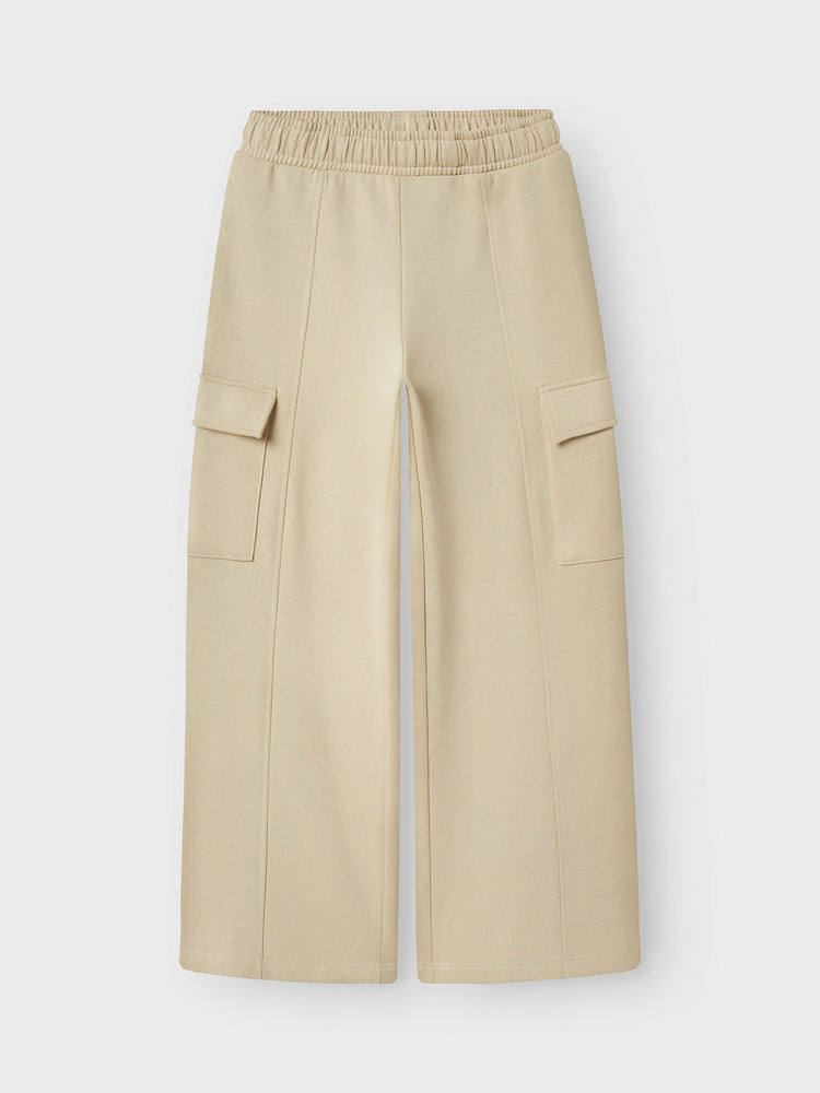 Εφηβικό παντελόνι cargo NKFKILA WIDE PANT BRU PS 13245155 | 13245155