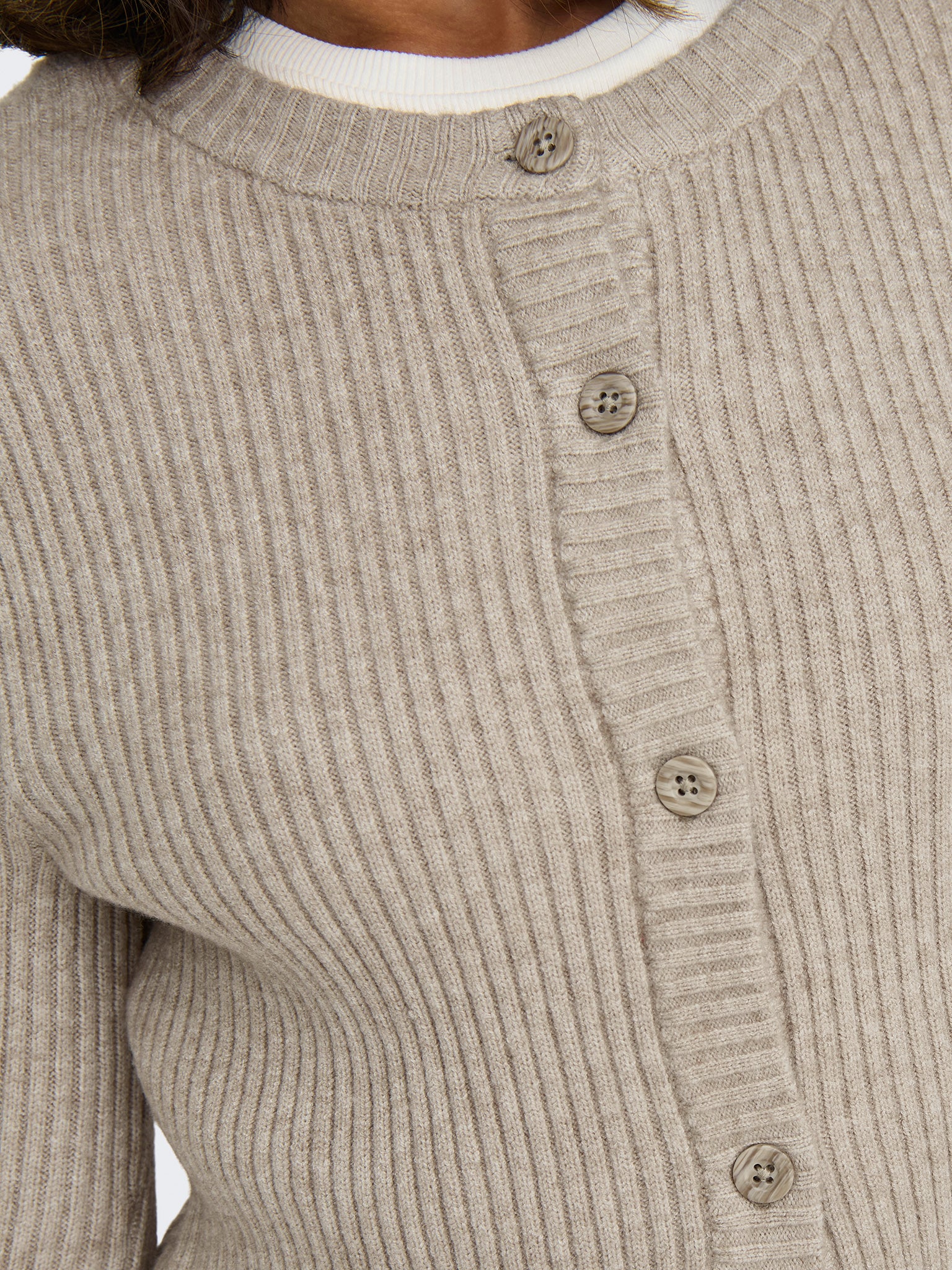 Γυναικεία ζακέτα πλεκτή ONLKATIA LIFE LS BUTTON CARDI KNT NOOS 15311840 | 15311840