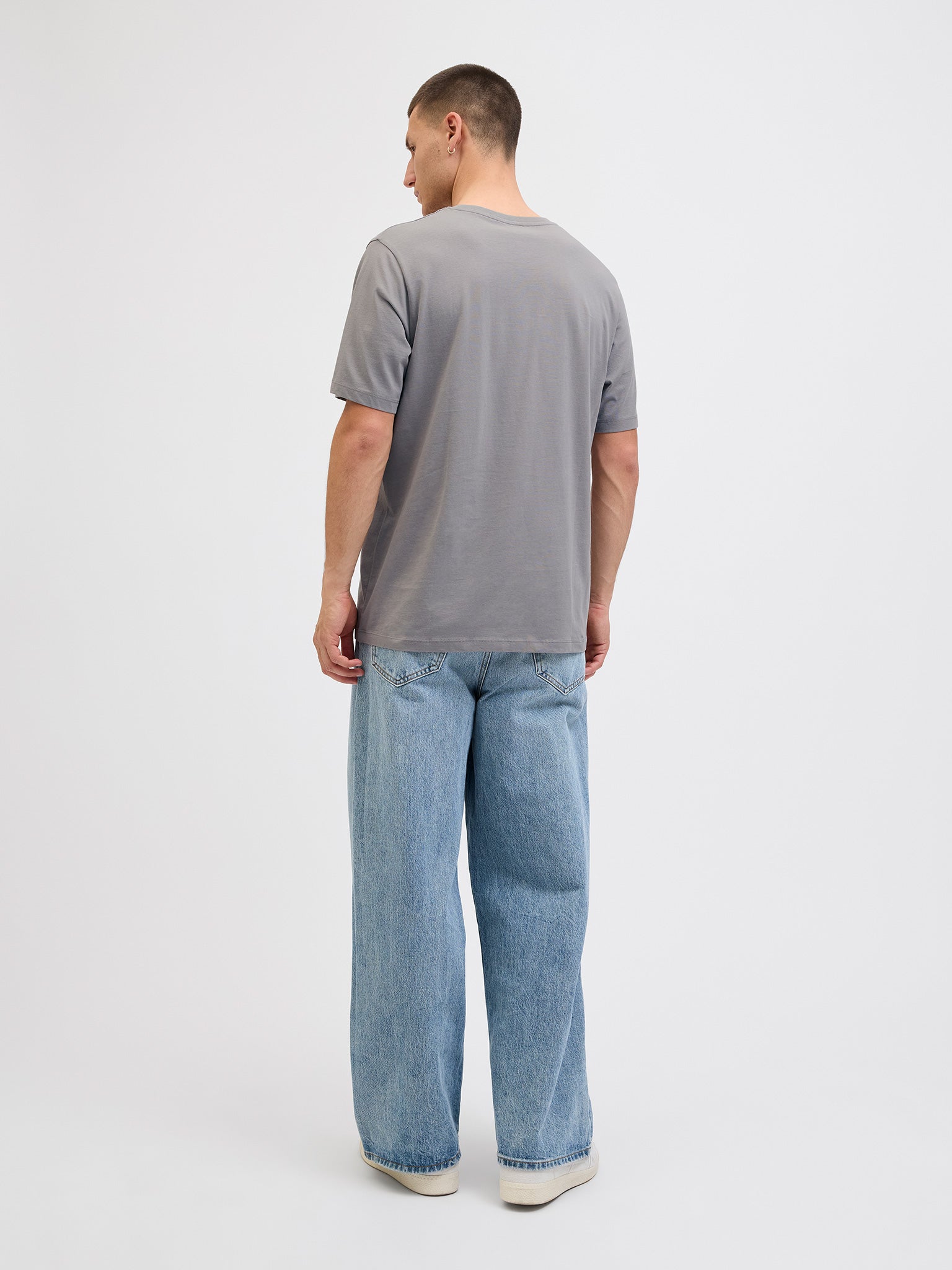 Ανδρικό t-shirt JJGEPLAS TEE SS CREW NECK LN 12278523 | 12278523