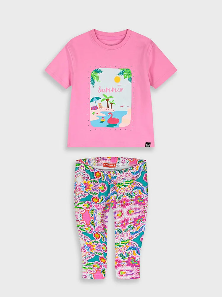 Παιδικό σετ με κολάν κάπρι | 15-226344-0