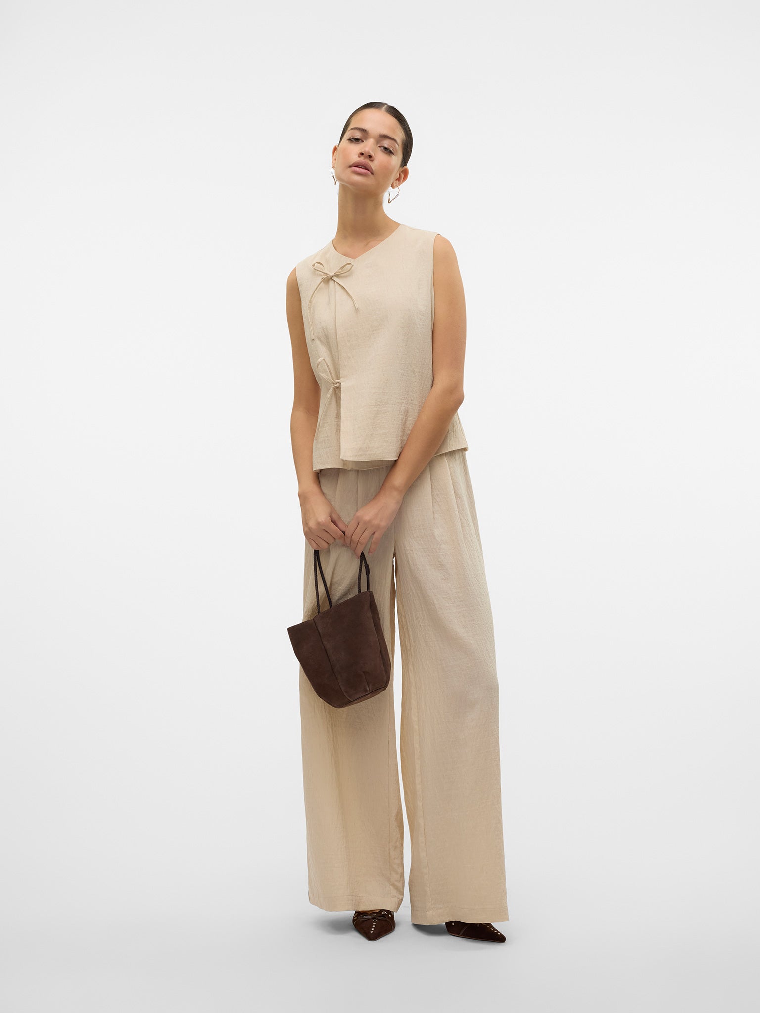 Γυναικείο γιλέκο VMFEA SL STRING WAISTCOAT 10326935 | 10326935