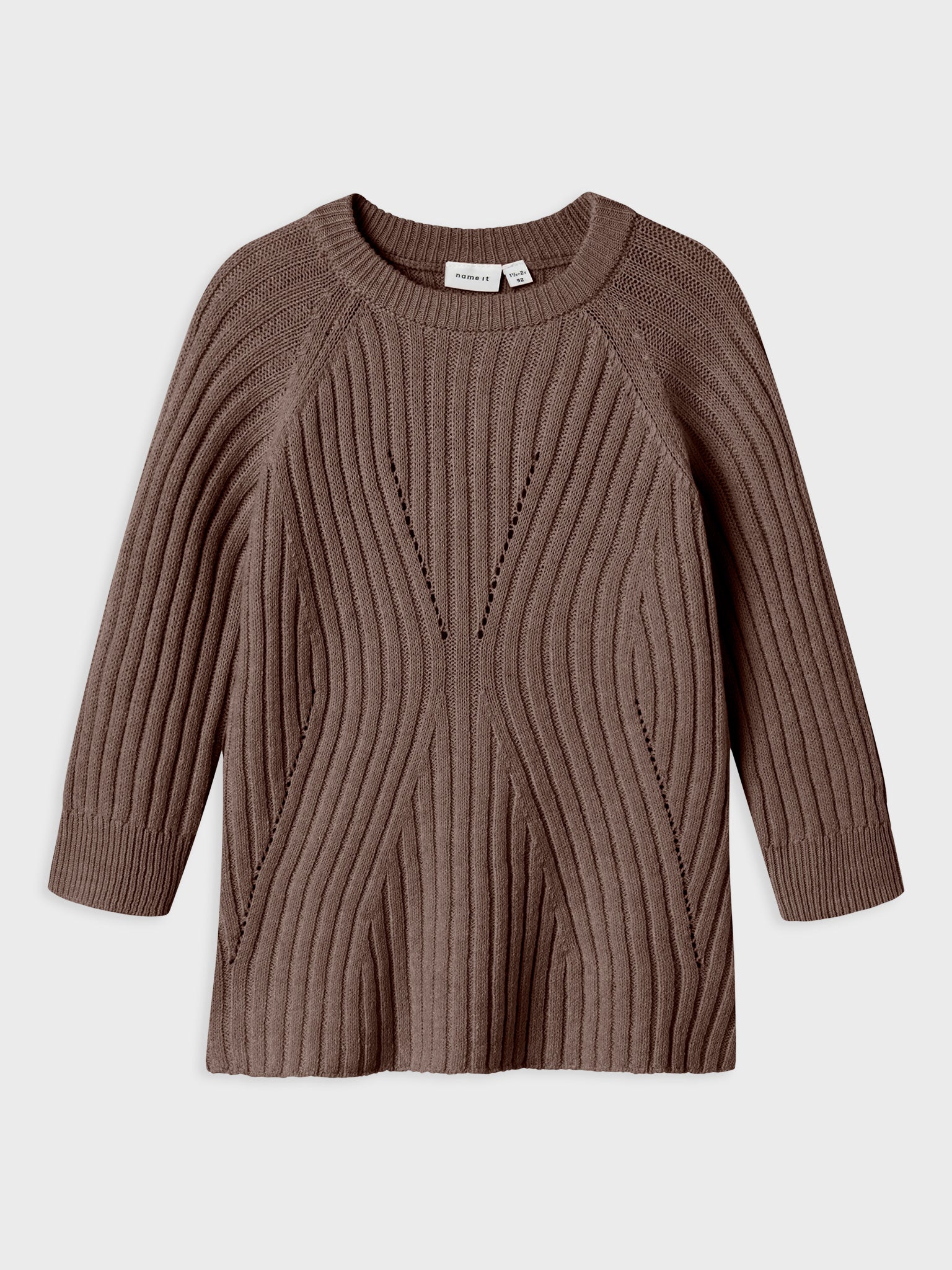 Παιδικό φόρεμα πλεκτό NMFRIKINE LS KNIT DRESS 13244690 | 13244690