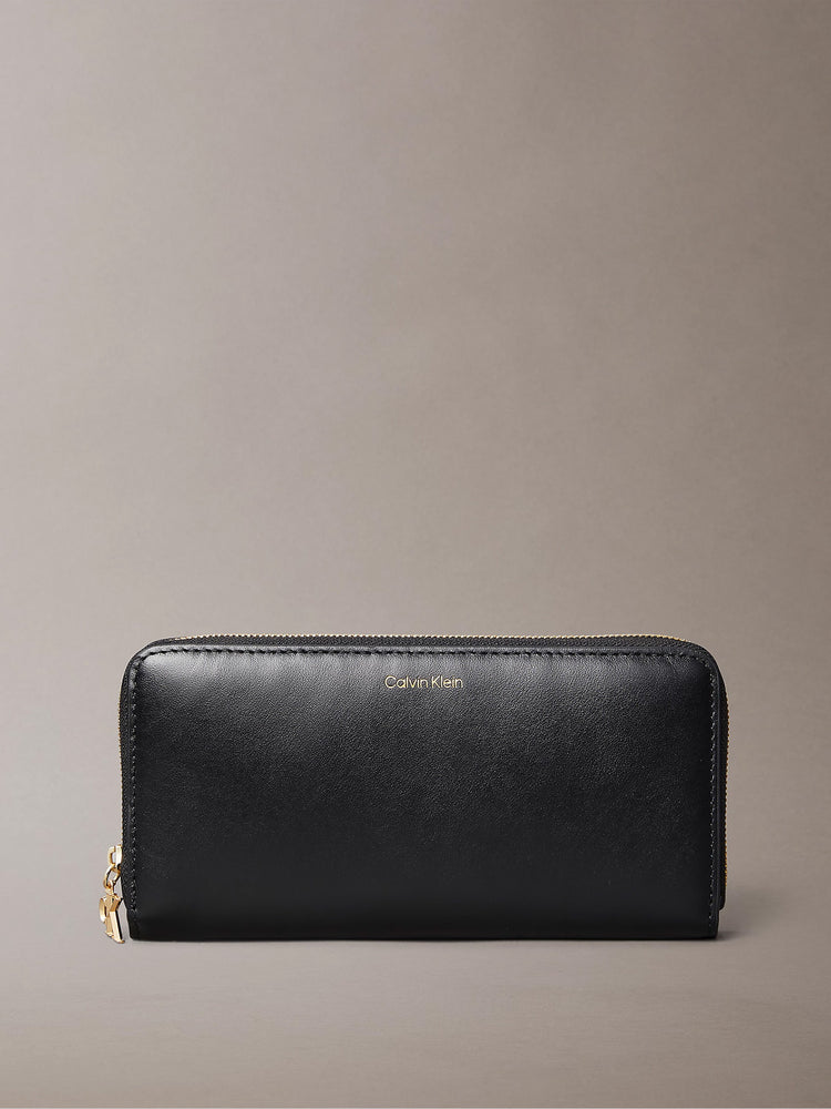 Γυναικείο πορτοφόλι CK PULLER LARGE ZIP AROUND LV04F1093GUB1 | LV04F1093GUB1