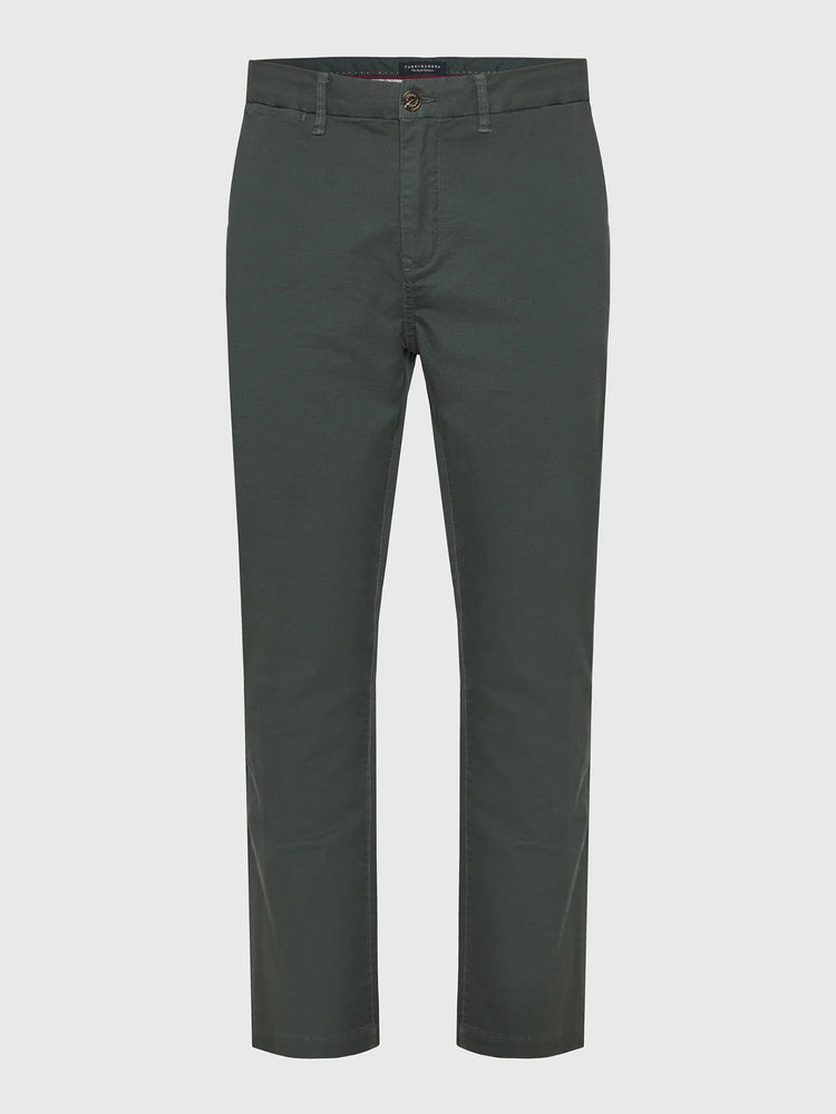Ανδρικό παντελόνι chinos green storm FBM014-001-02 | FBM014-001-02
