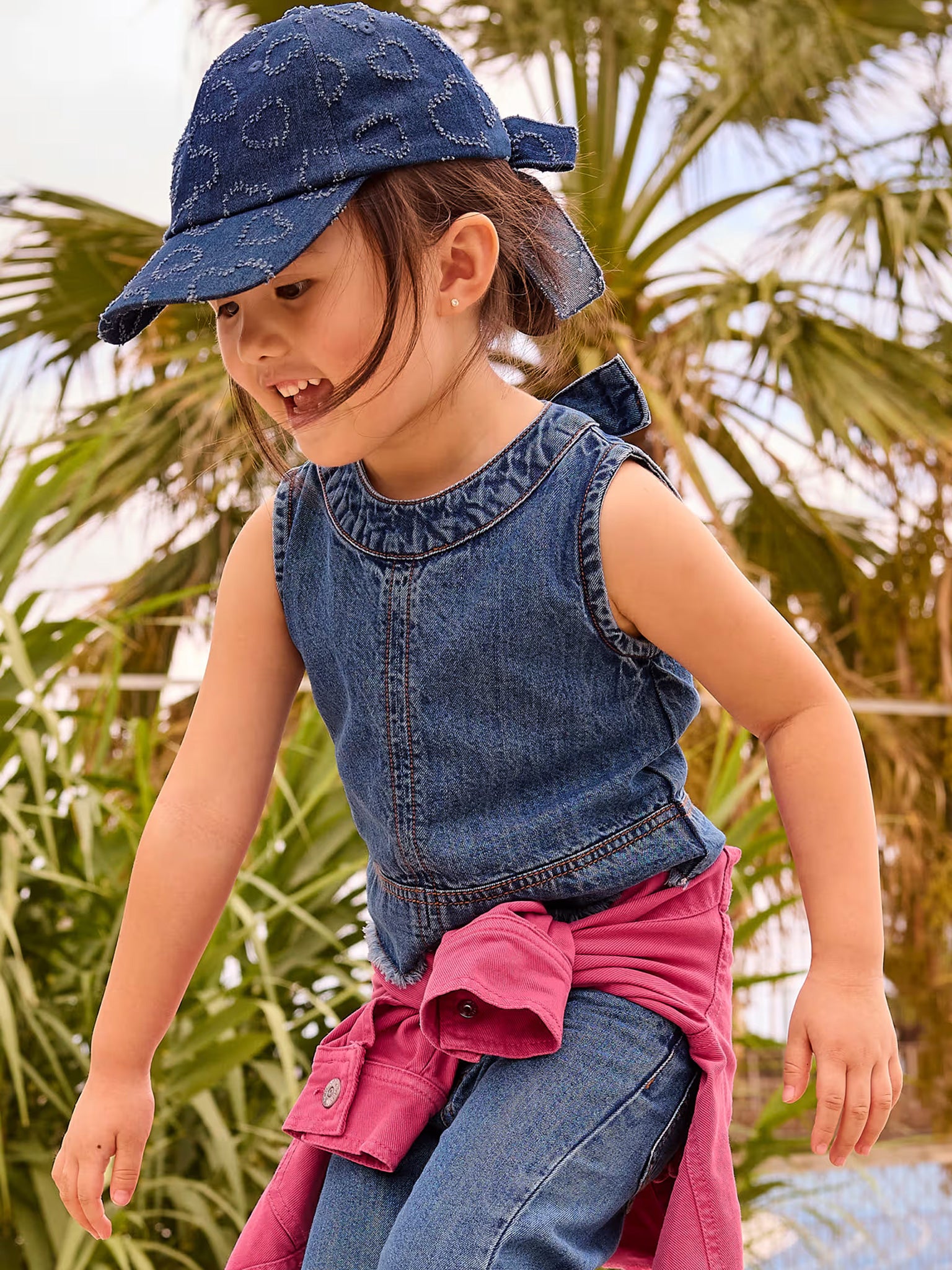 Παιδική μπλούζα τζιν φαρδιά | 26-03030-055